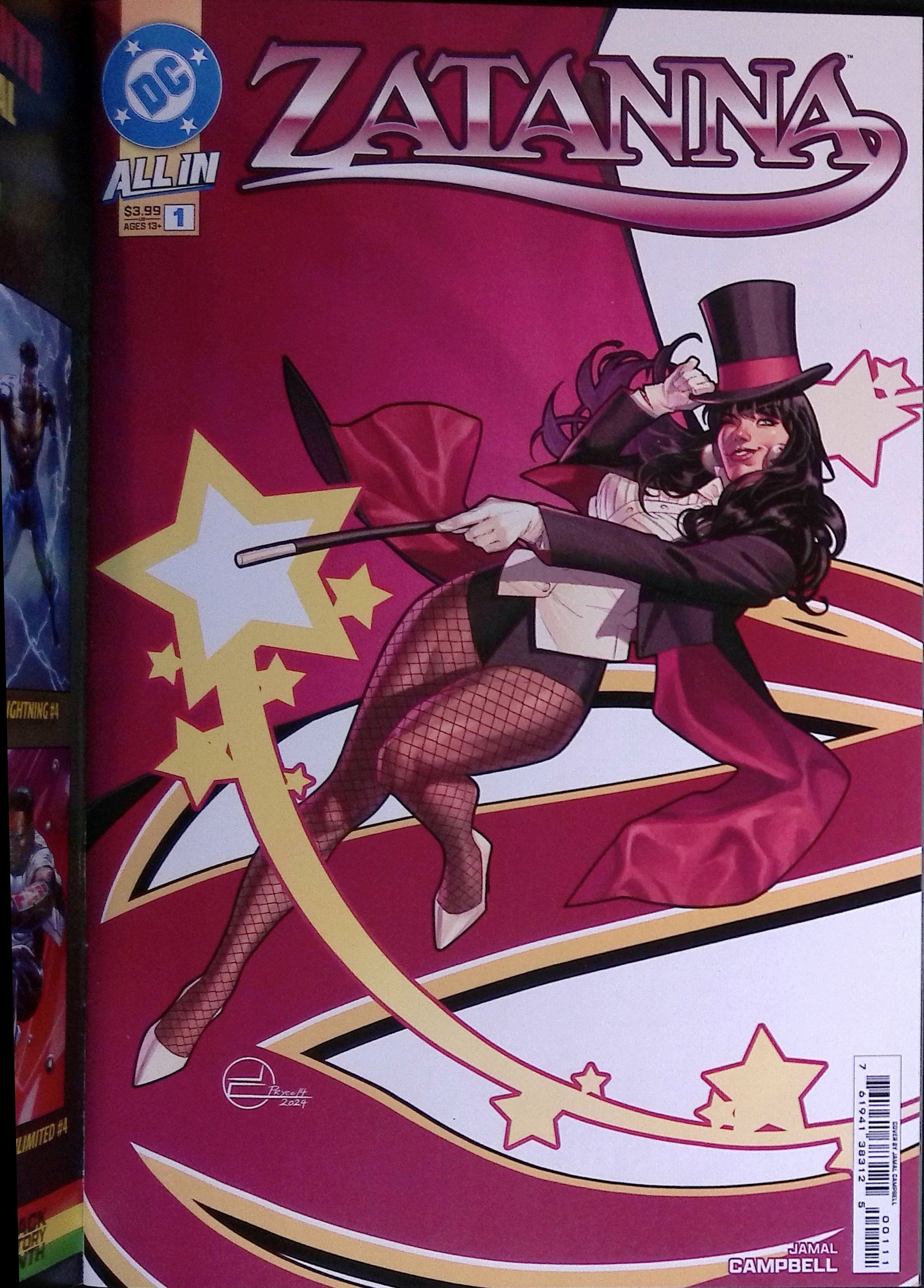 Zatanna # 1 Ossio Foil Variant 2025 NM
