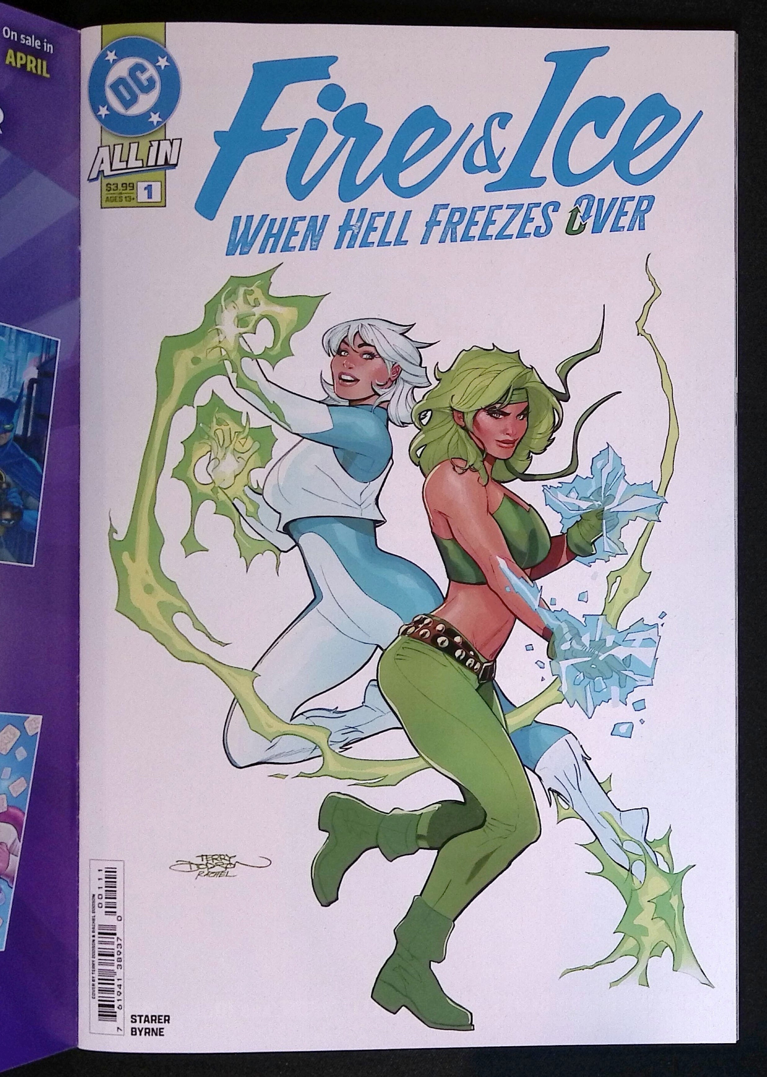 Fire & Ice: When Hell Freezes Over # 1 Nakayama Foil Variant 2025 NM