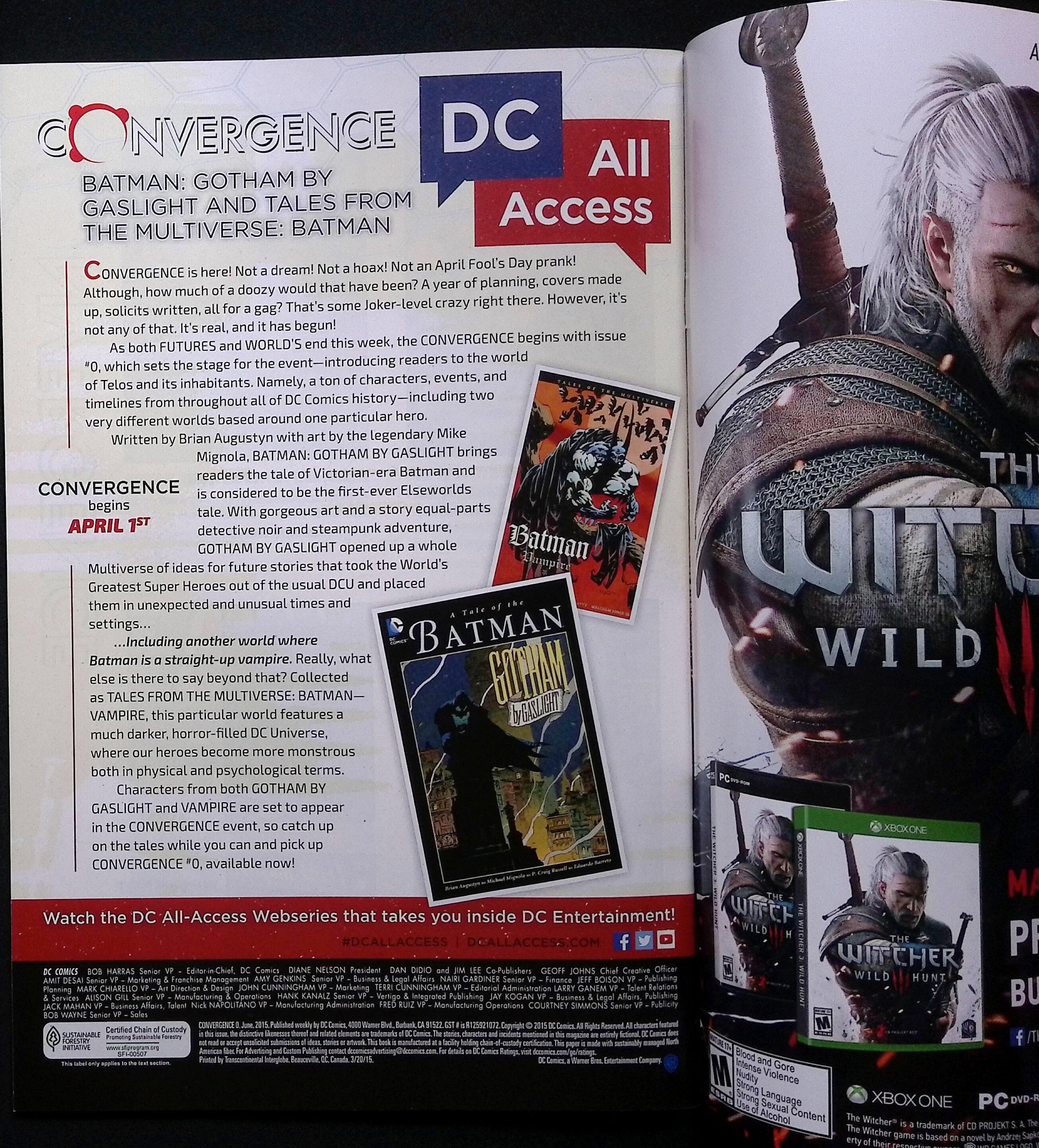 Convergence # 0 2015 NM-