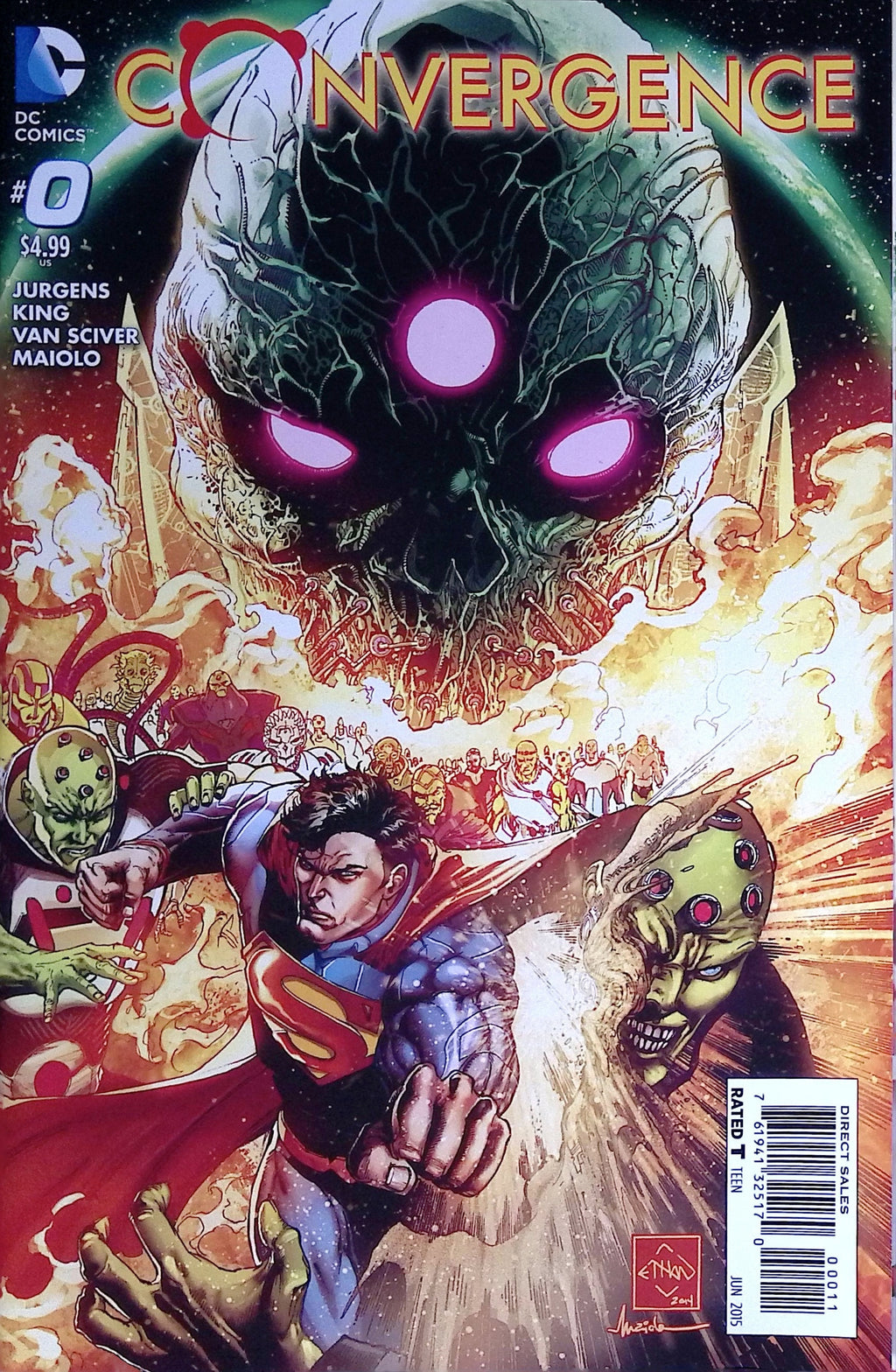 Convergence # 0 2015 VF/NM