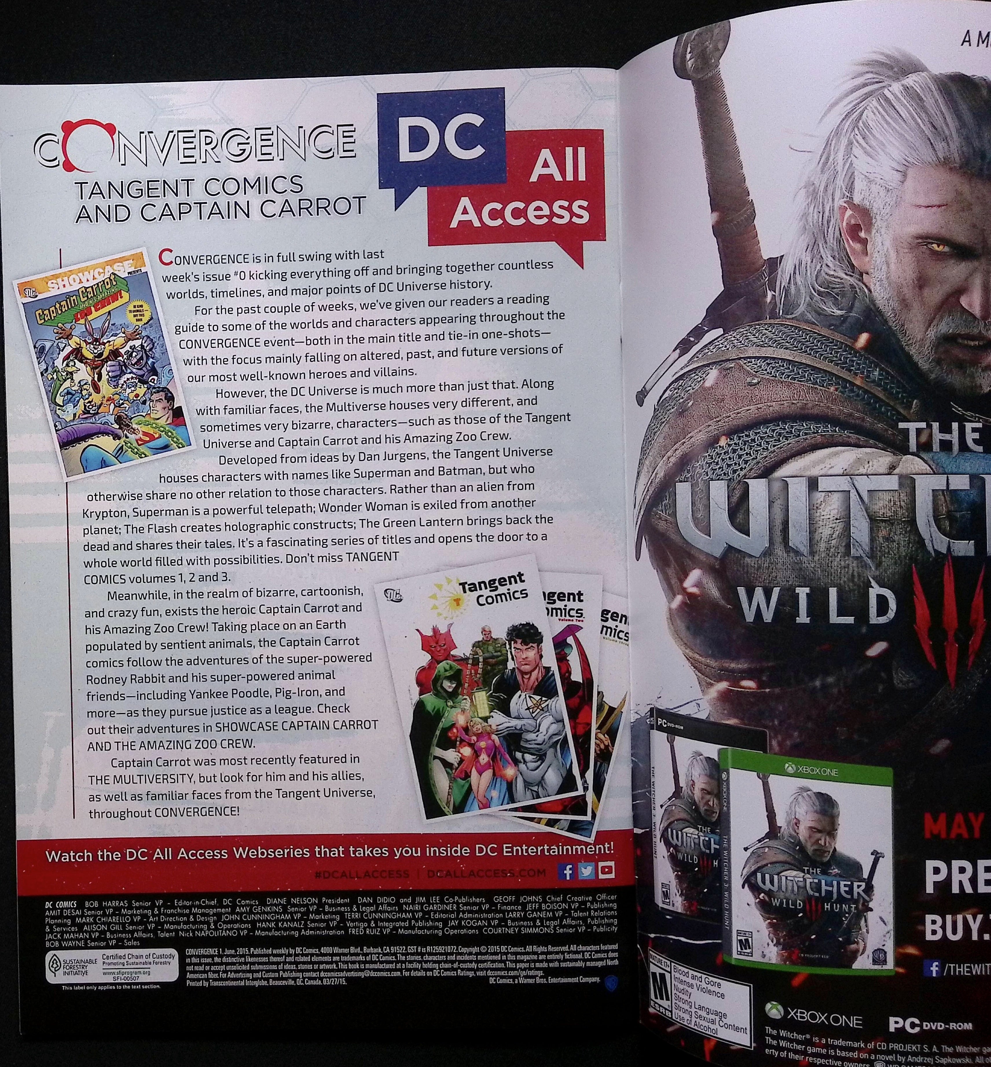 Convergence # 1 2015 NM