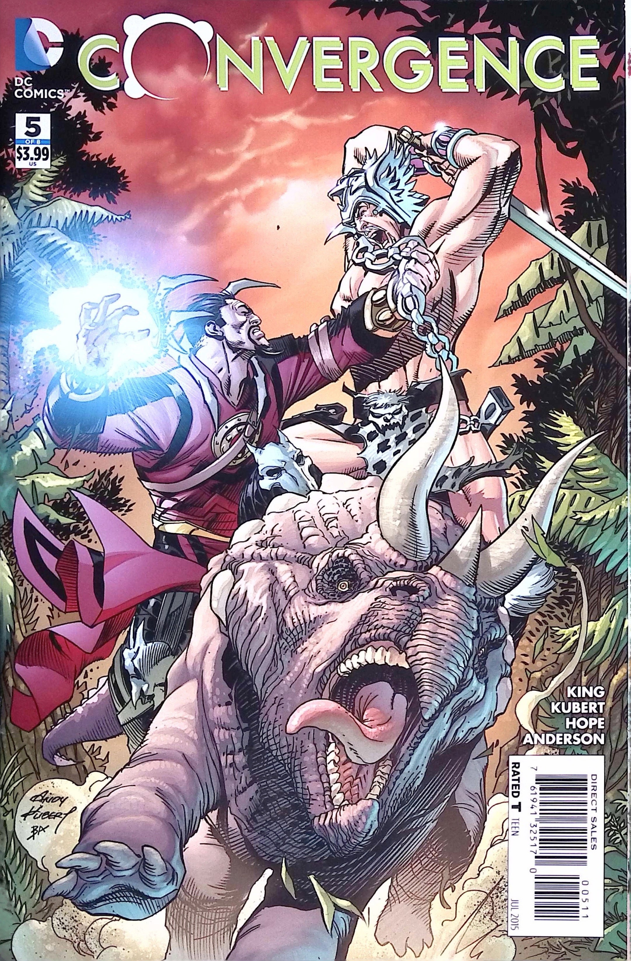 Convergence # 5 2015 VF/NM