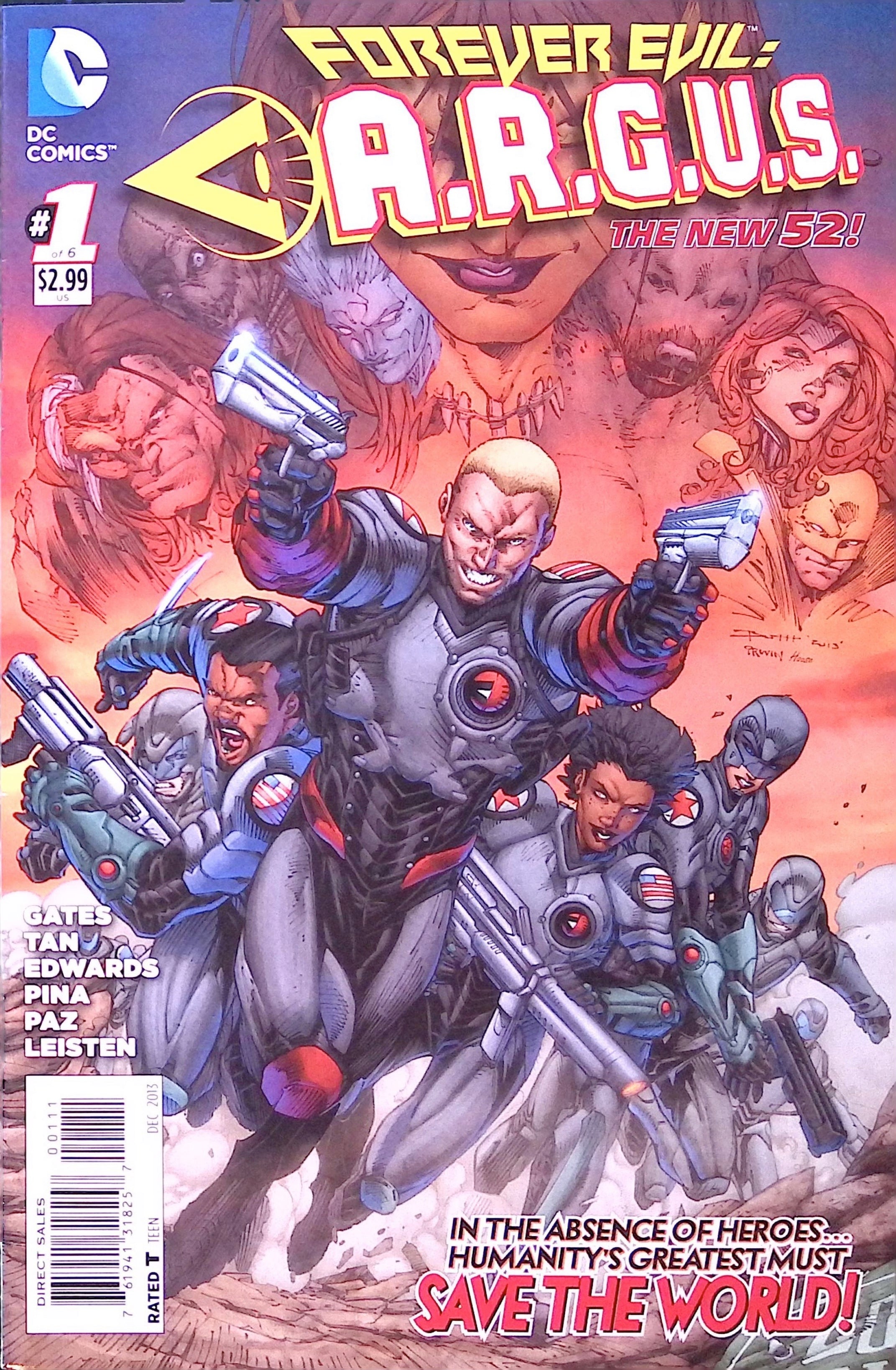 Forever Evil: A.R.G.U.S. # 1 2013 NM-
