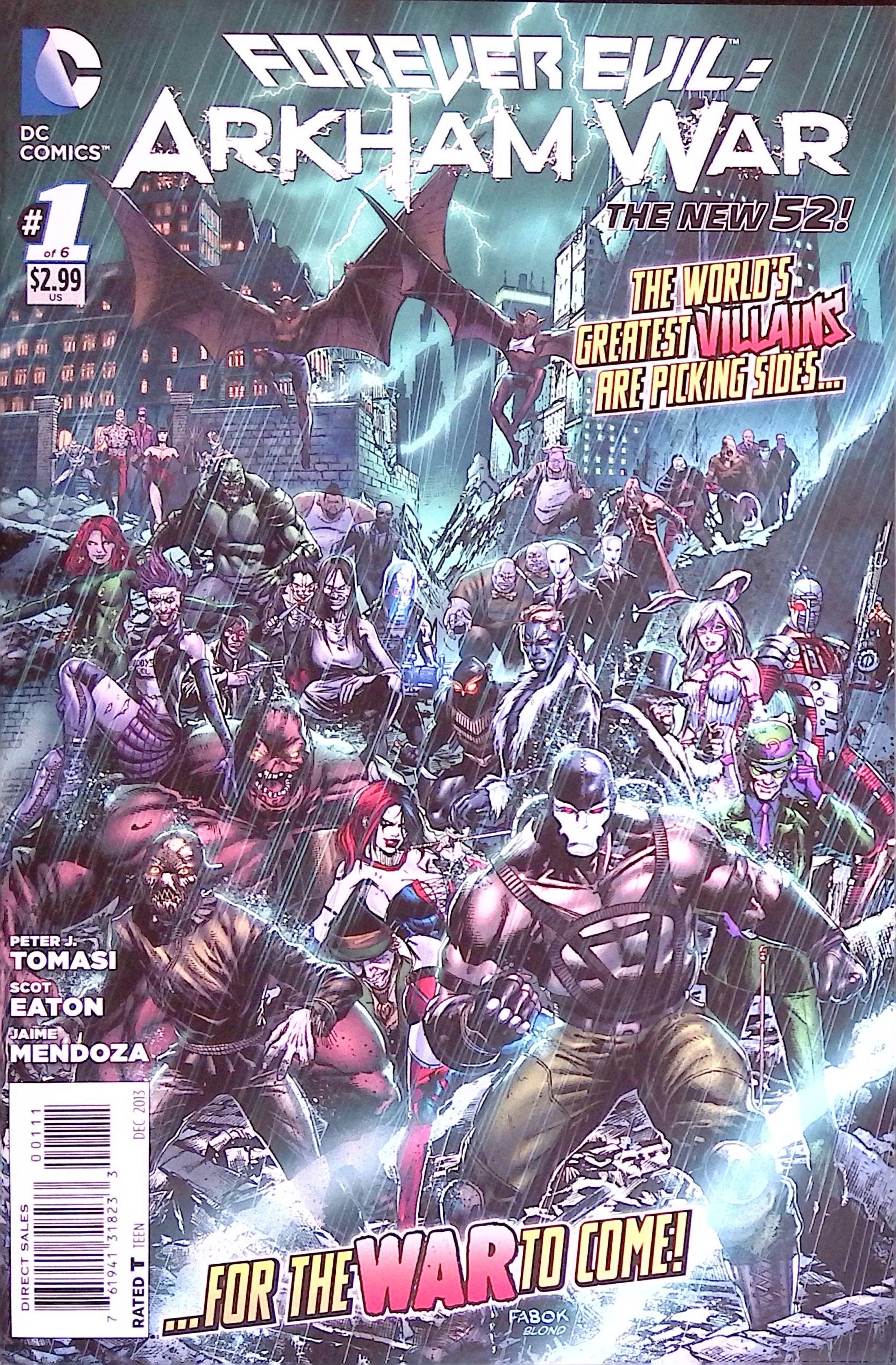 Forever Evil: Arkham War #1 2013 NM-