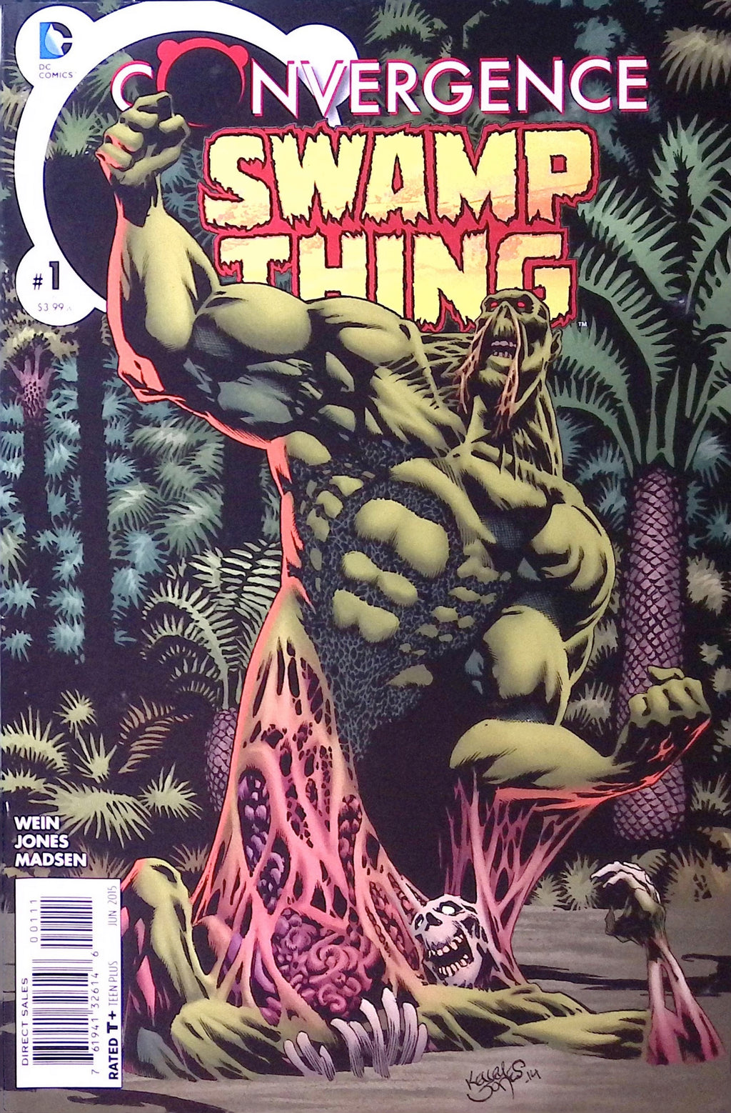 Convergence: Swamp Thing # 1 2015 VF/NM