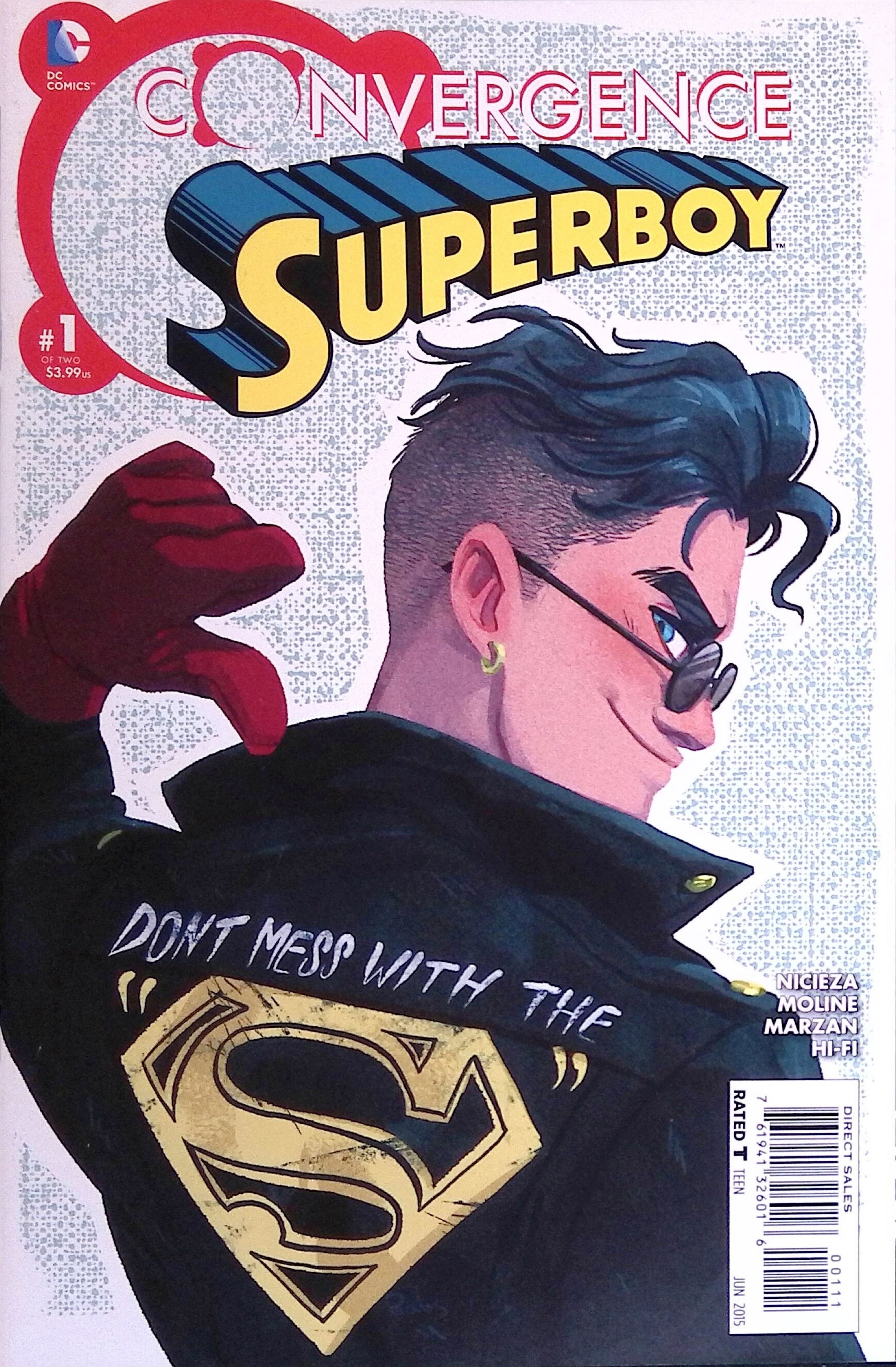 Convergence: Superboy # 1 2015 NM-