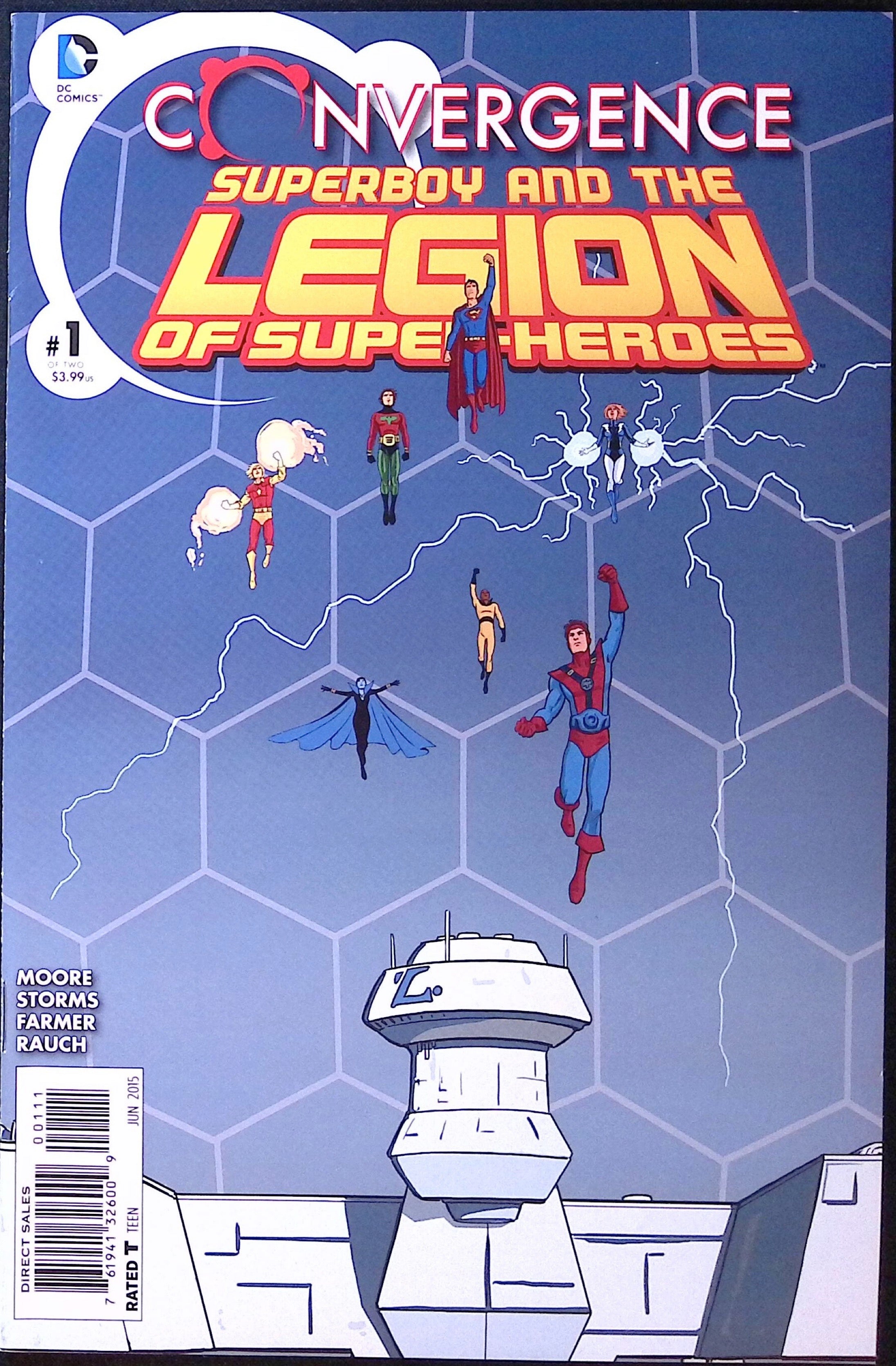 Convergence: Superboy and the Legion of Super-Heroes # 1 2015 VF/NM