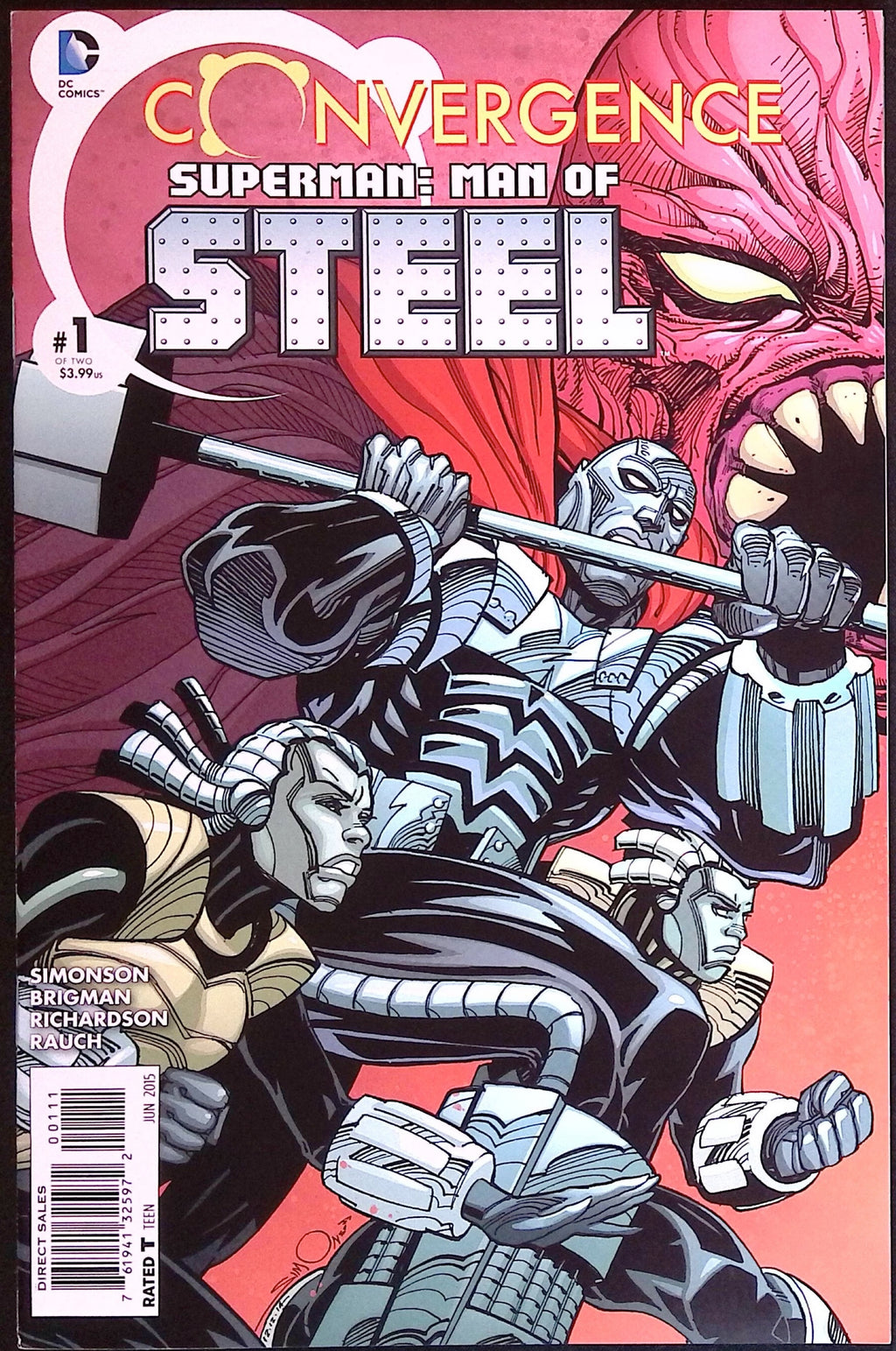 Convergence: Superman: Man of Steel # 1 2015 NM-
