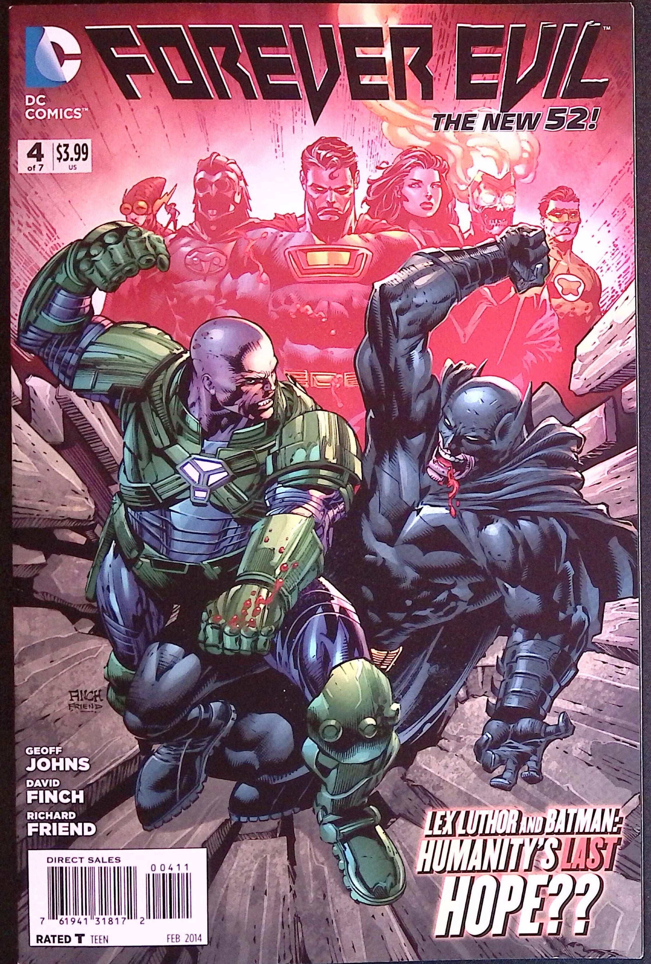 Forever Evil # 4 2014 VF/NM