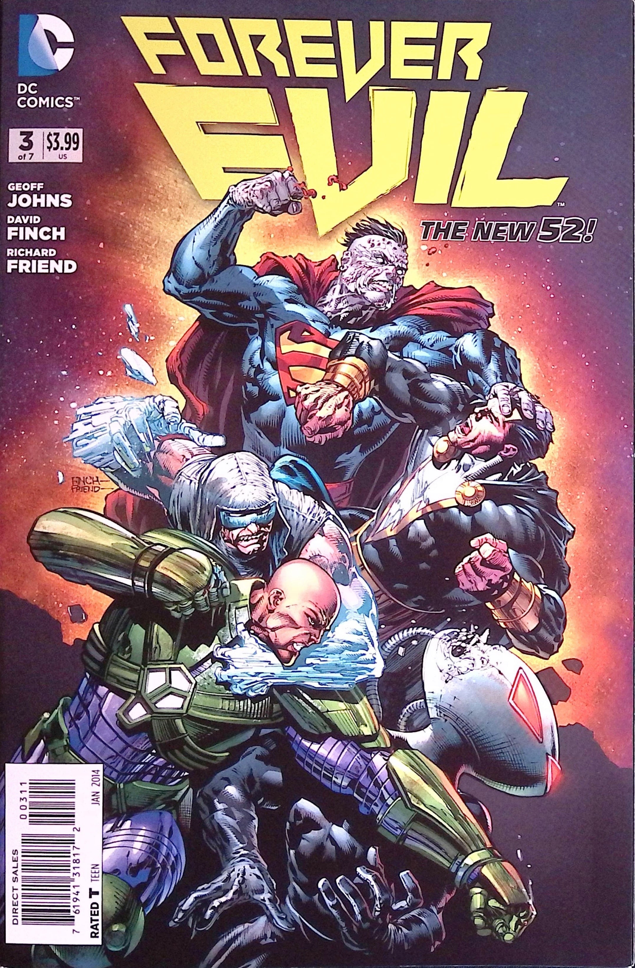Forever Evil #3 2013 NM-