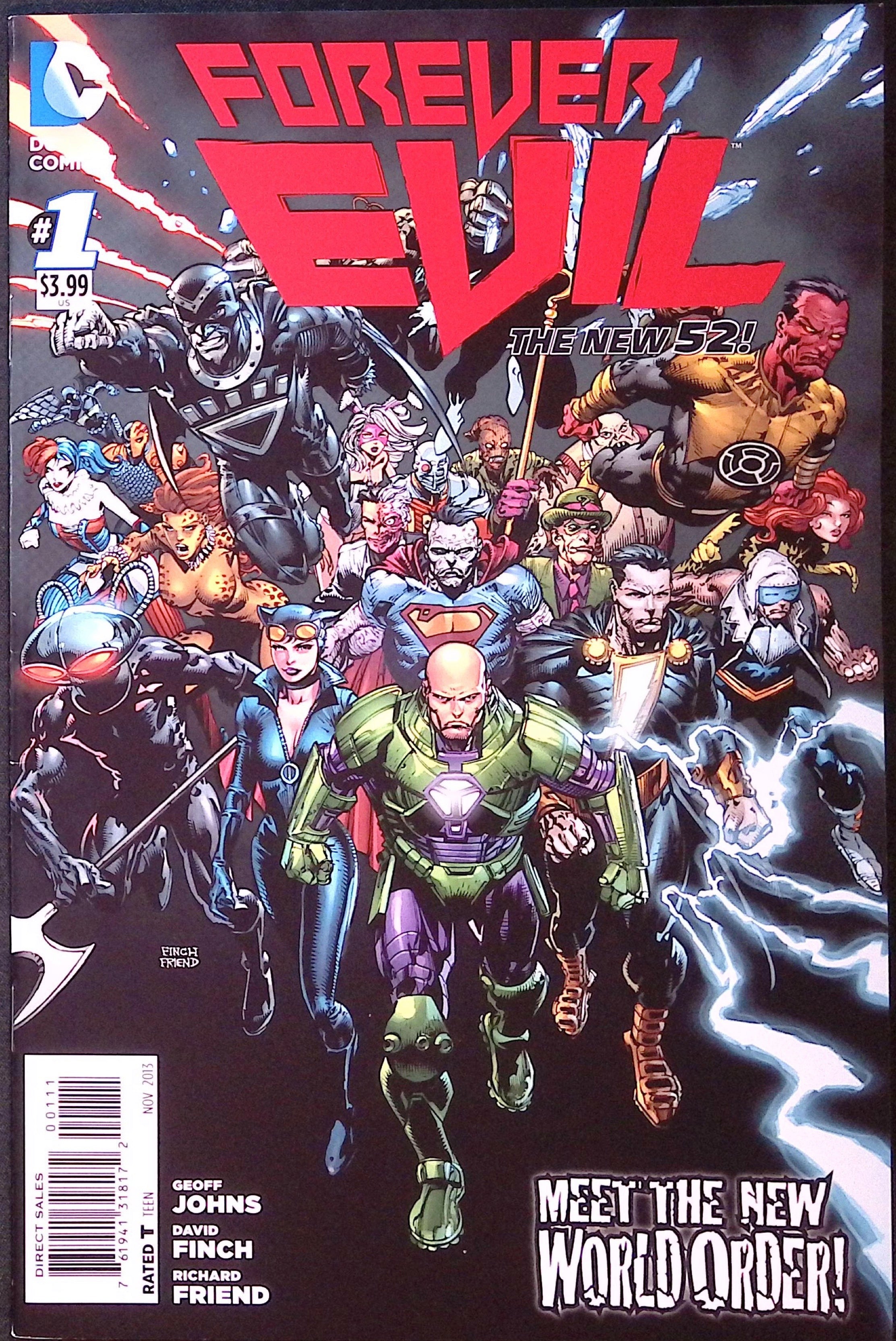 Forever Evil # 1 2013 VF/NM