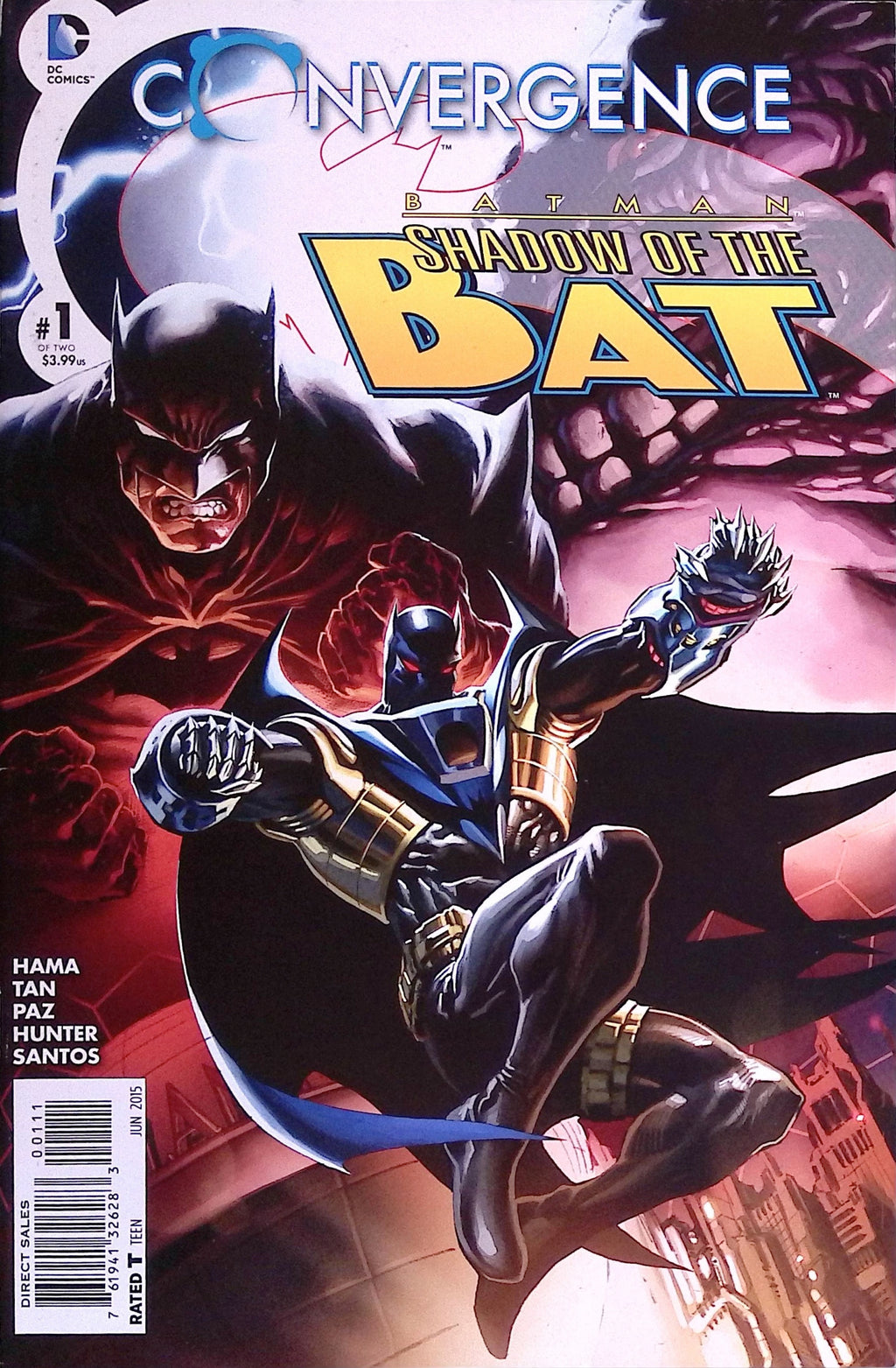 Convergence: Batman: Shadow of the Bat # 1 2015 VF+