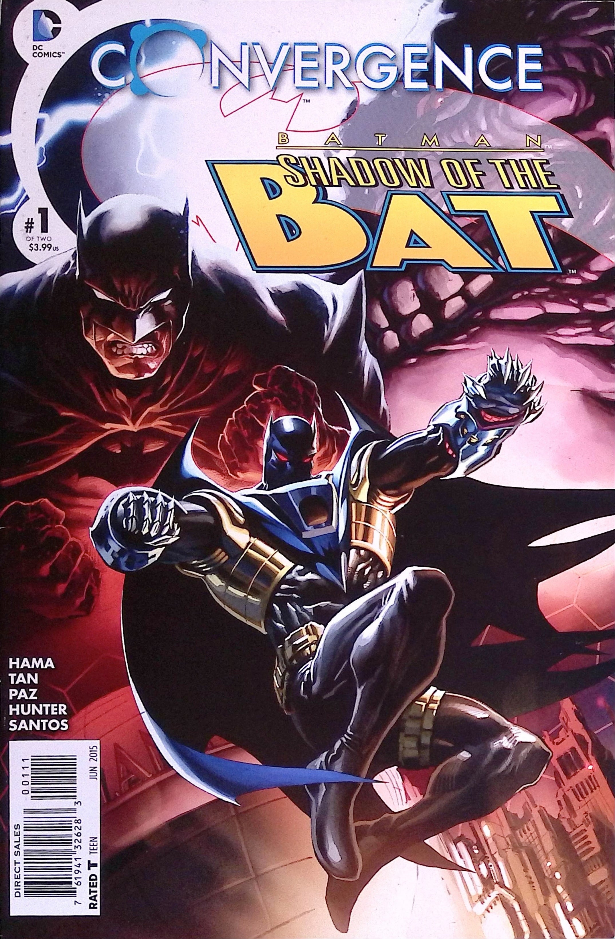 Convergence: Batman: Shadow of the Bat # 1 2015 VF+