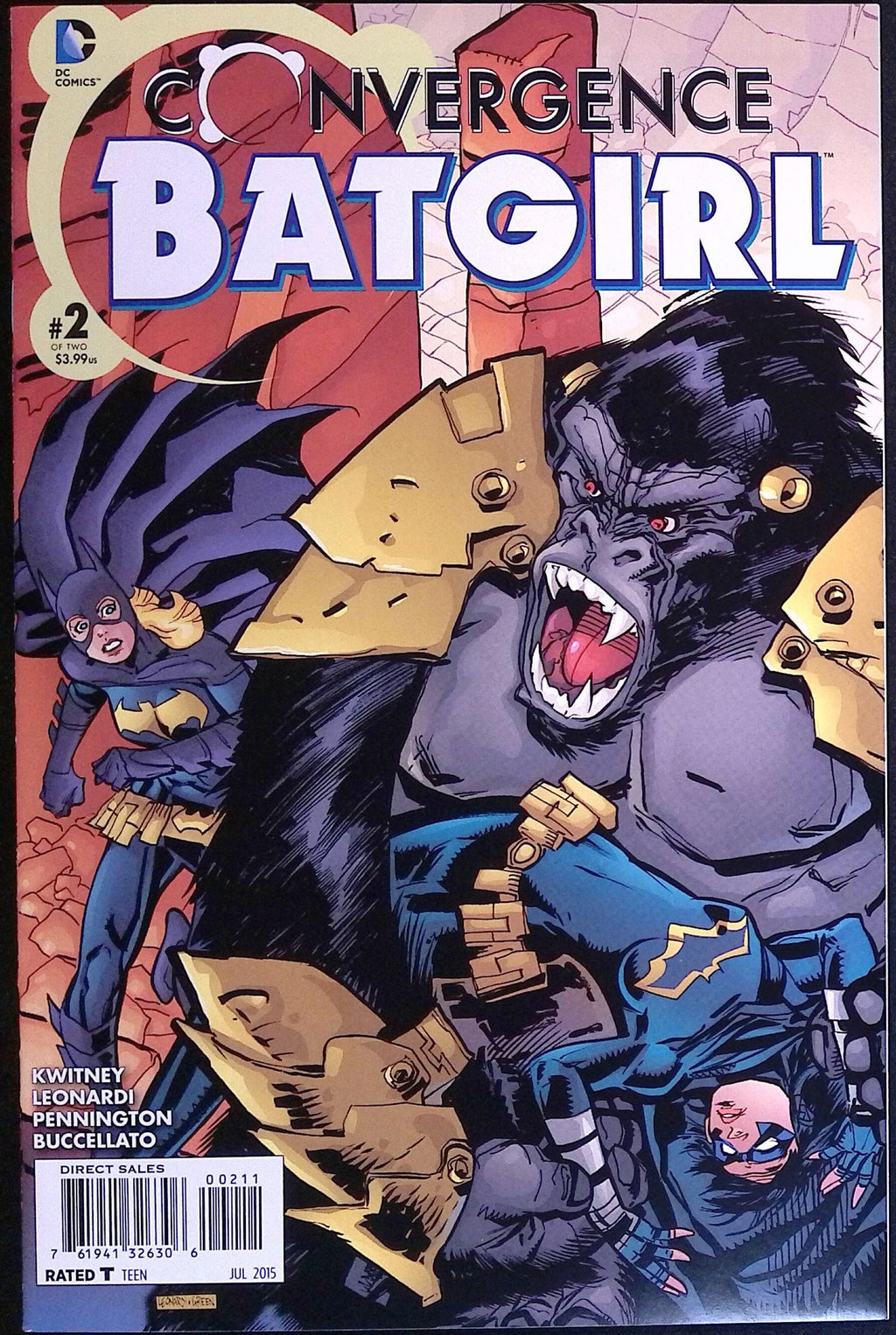 Convergence: Batgirl # 2 2015 NM-