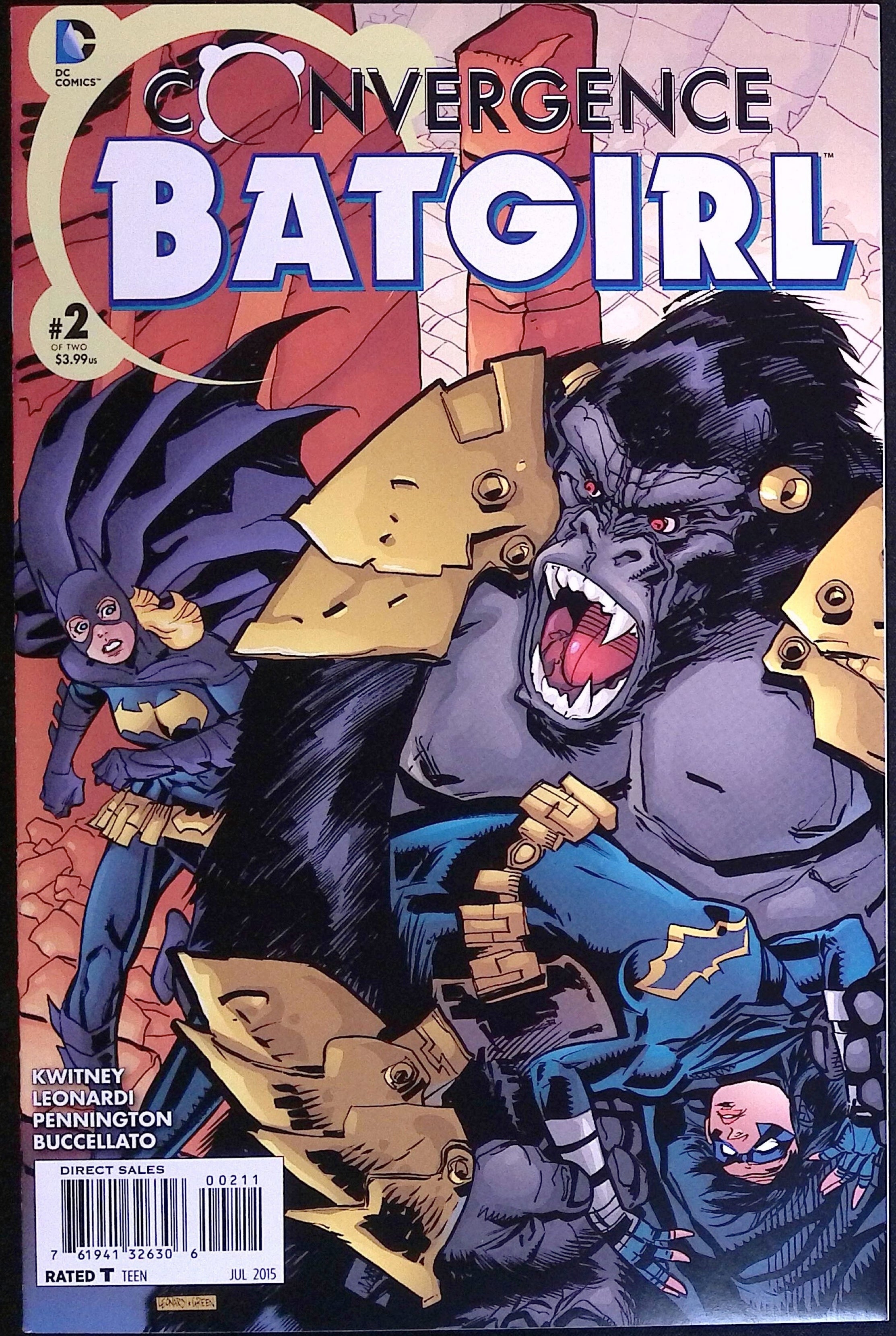 Convergence: Batgirl # 2 2015 NM-