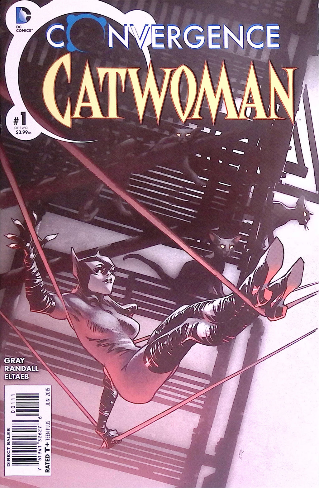 Convergence: Catwoman # 1 2015 VF+