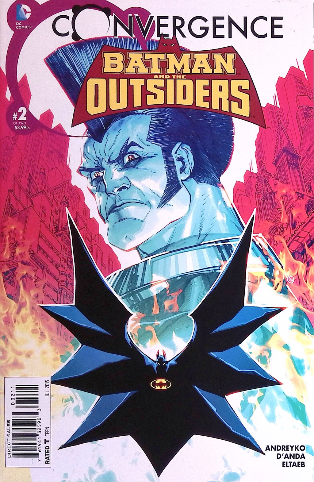 Convergence: Batman and the Outsiders # 2 2015 VF/NM