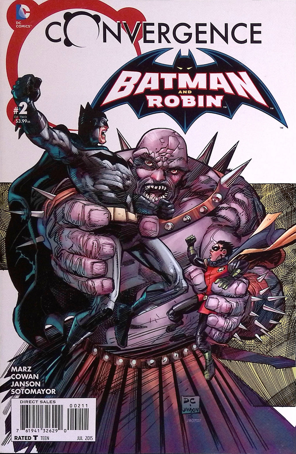 Convergence: Batman and Robin # 2 2015 VF/NM