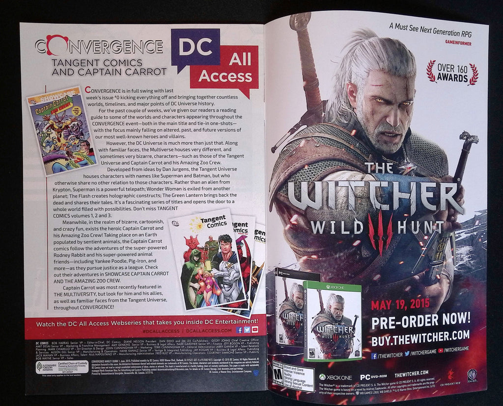 Convergence: Harley Quinn # 1 2015 VF+