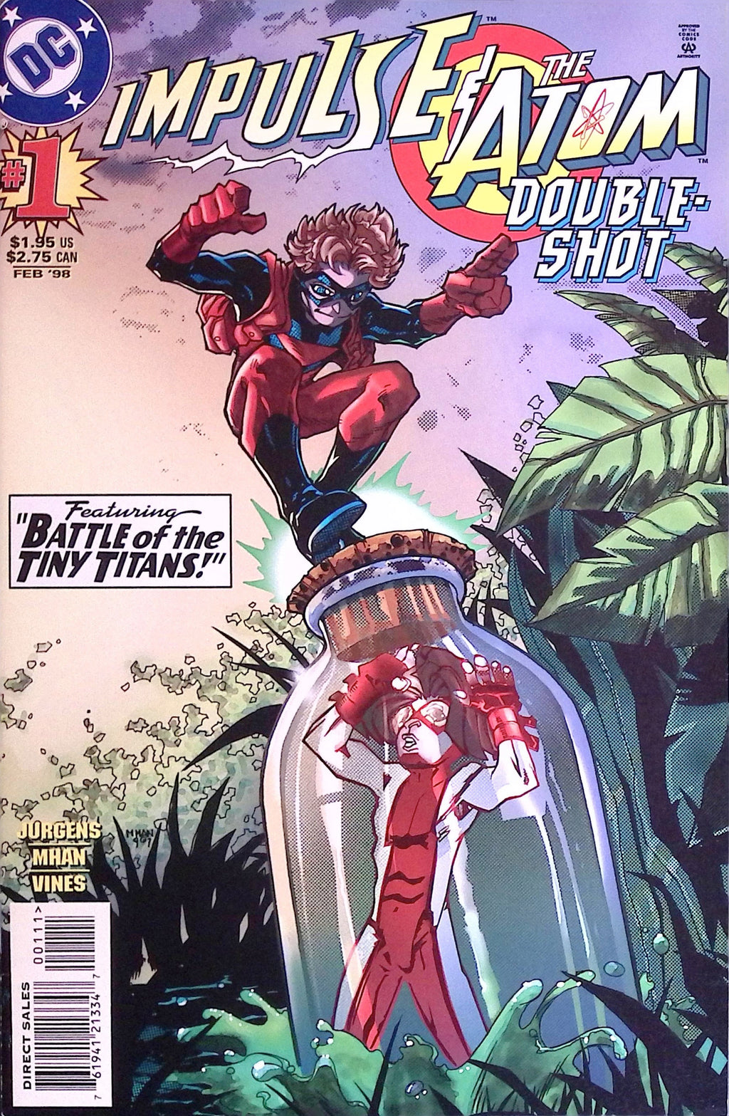 Impulse and the Atom: Double Shot # 1 1998 NM-
