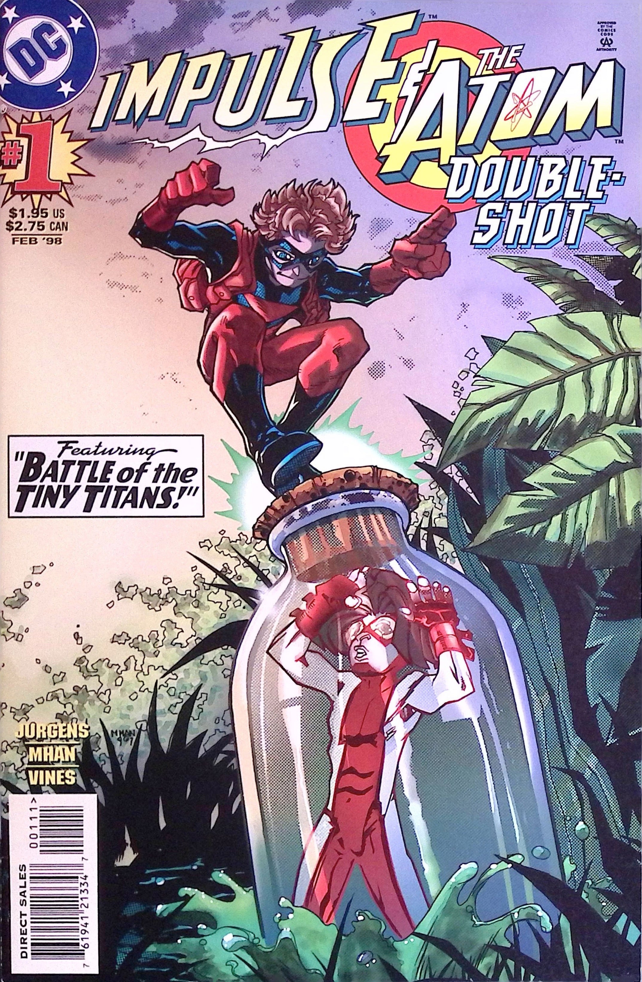 Impulse and the Atom: Double Shot # 1 1998 NM-