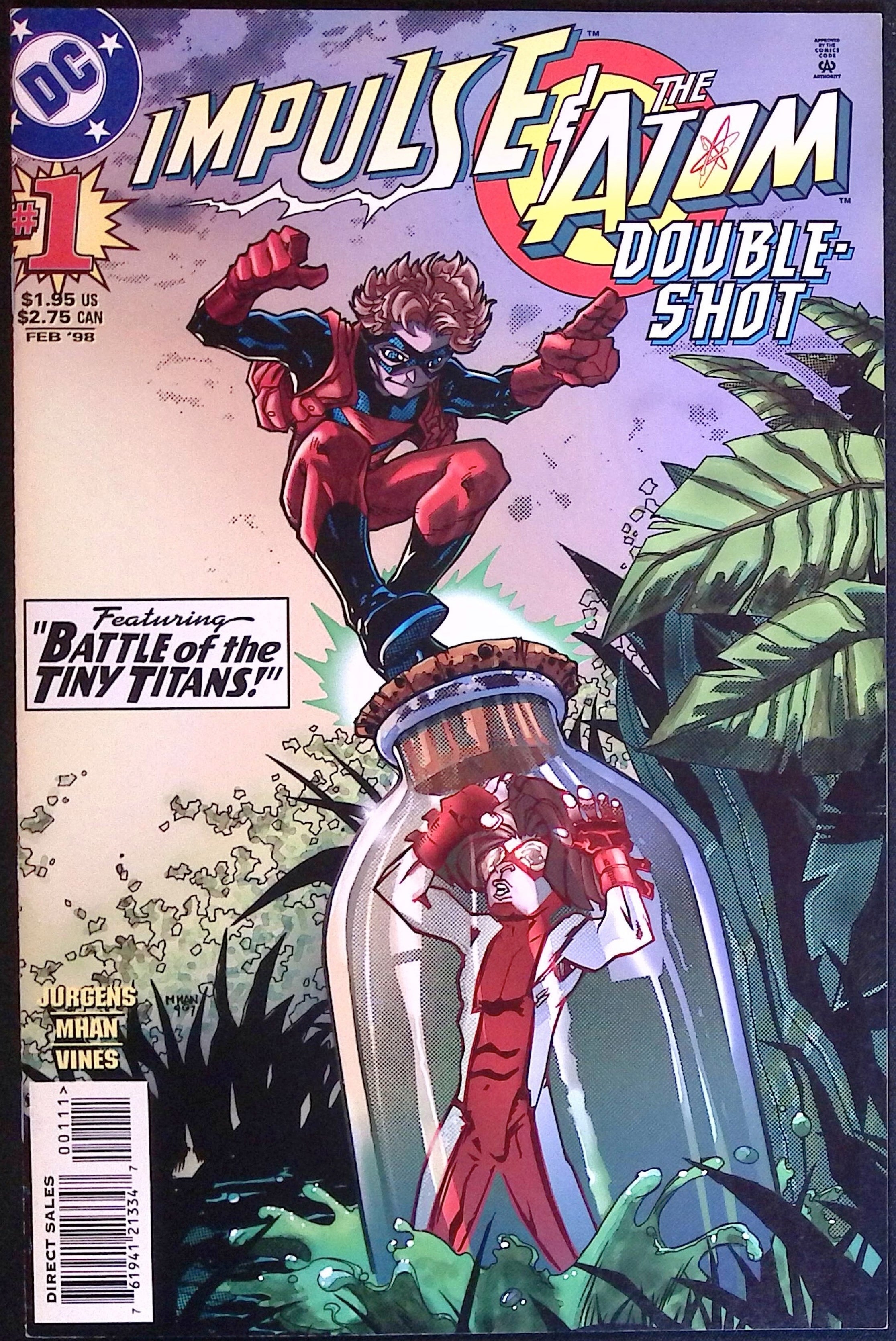 Impulse and the Atom: Double Shot # 1 1998 NM-