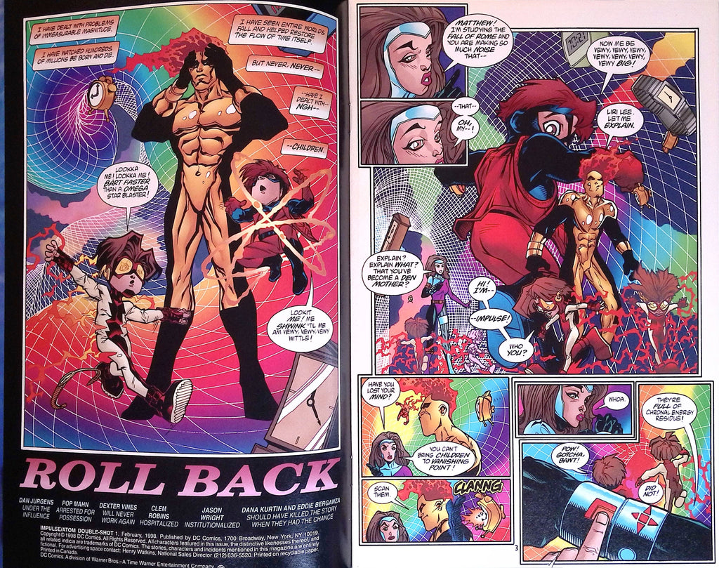Impulse and the Atom: Double Shot # 1 1998 NM-