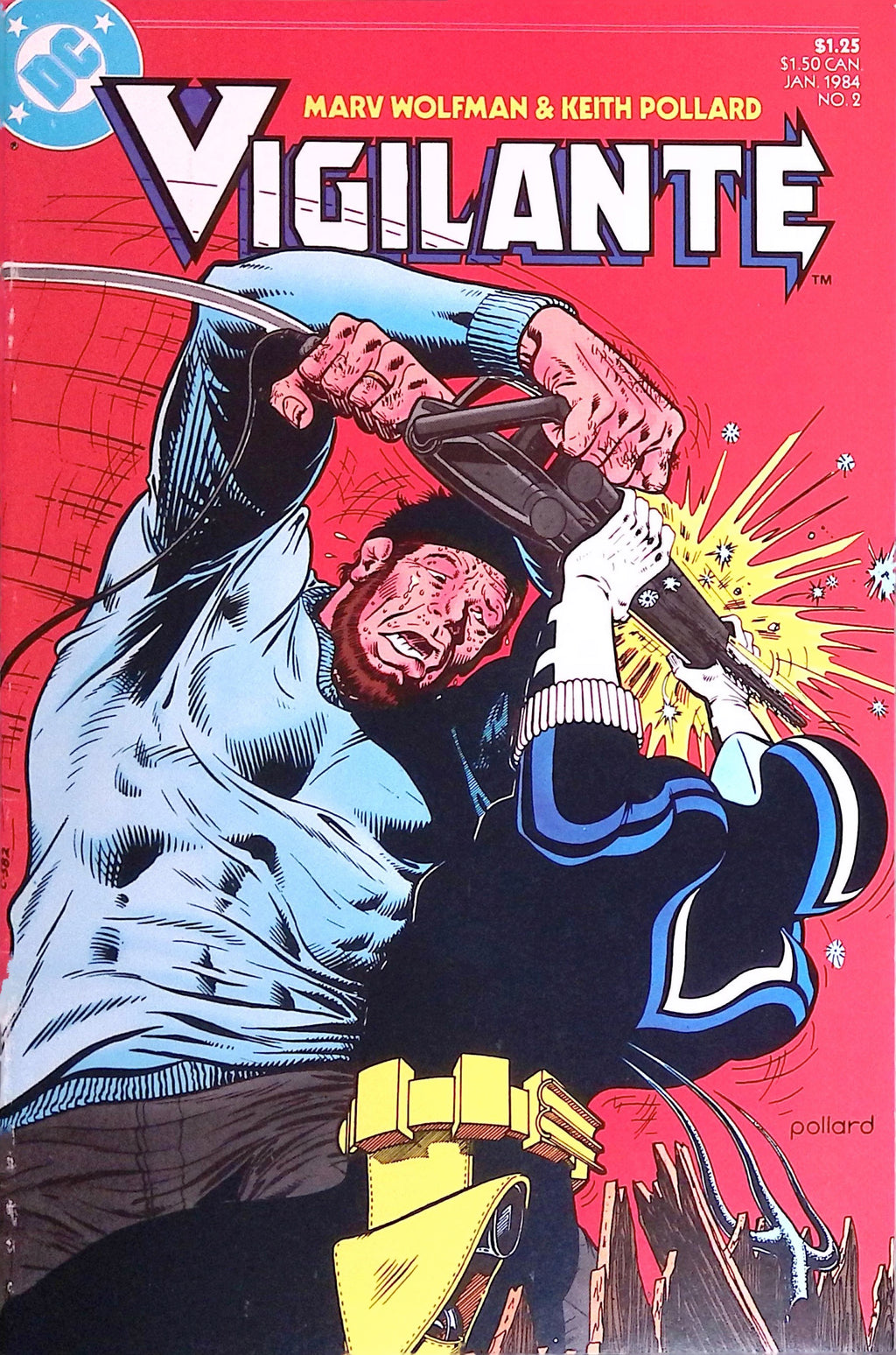 Vigilante # 2 1984 VF+