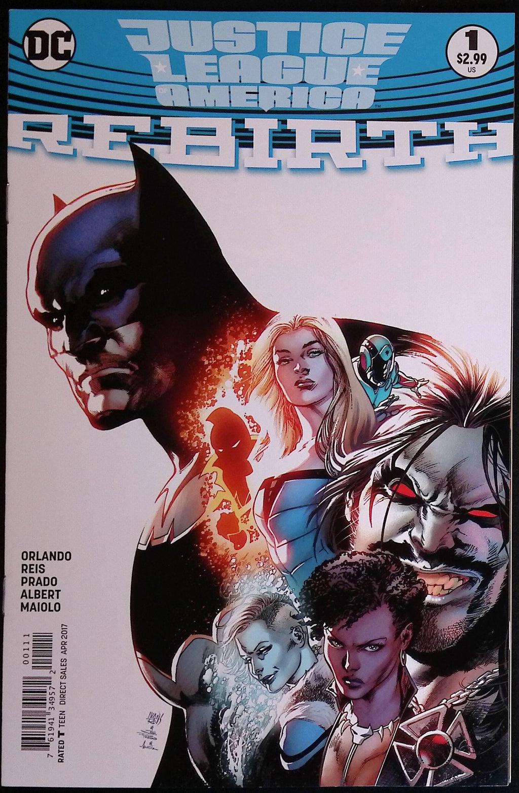 Justice League of America # 1 2017 VF/NM