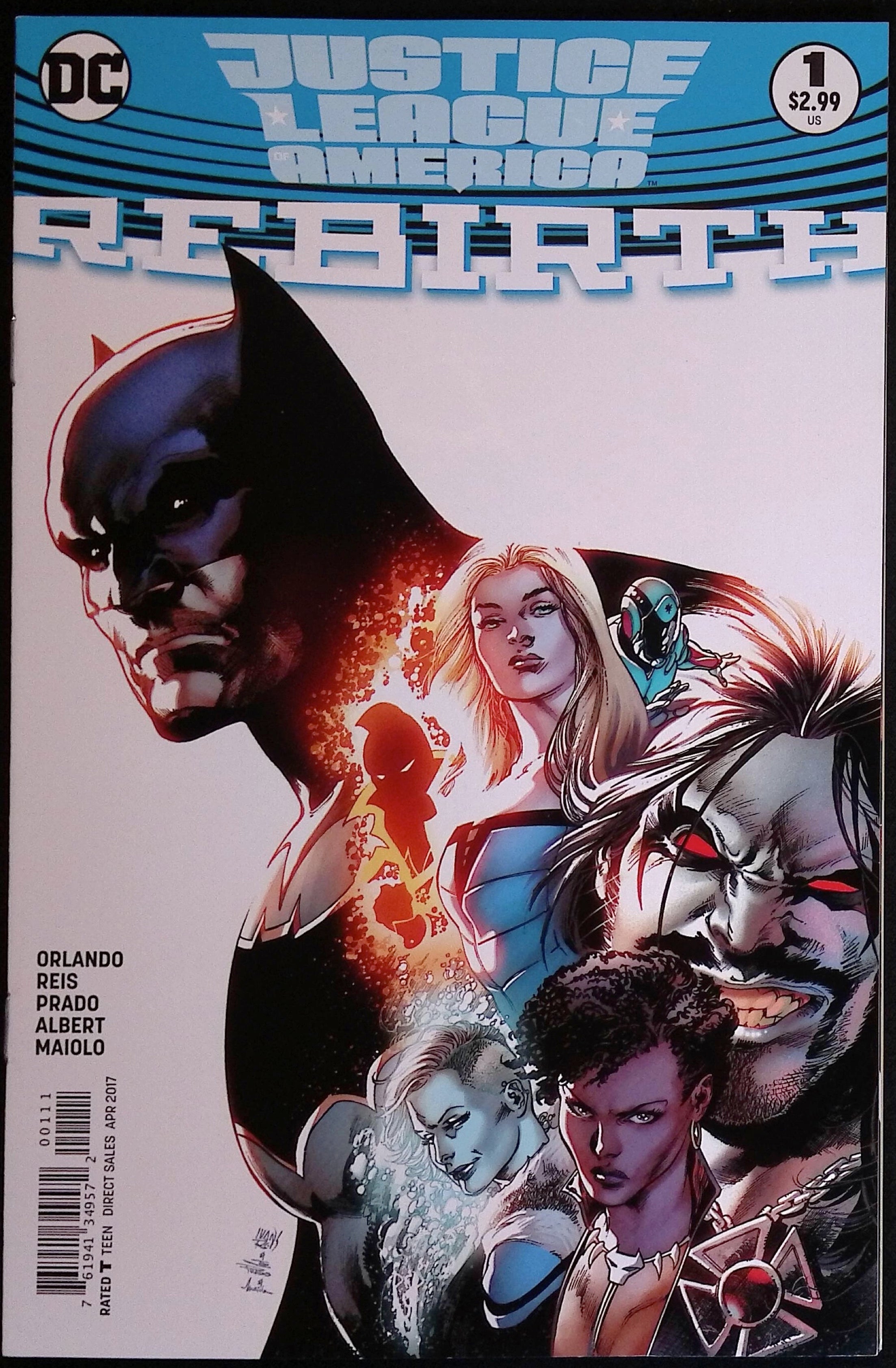 Justice League of America # 1 2017 VF/NM