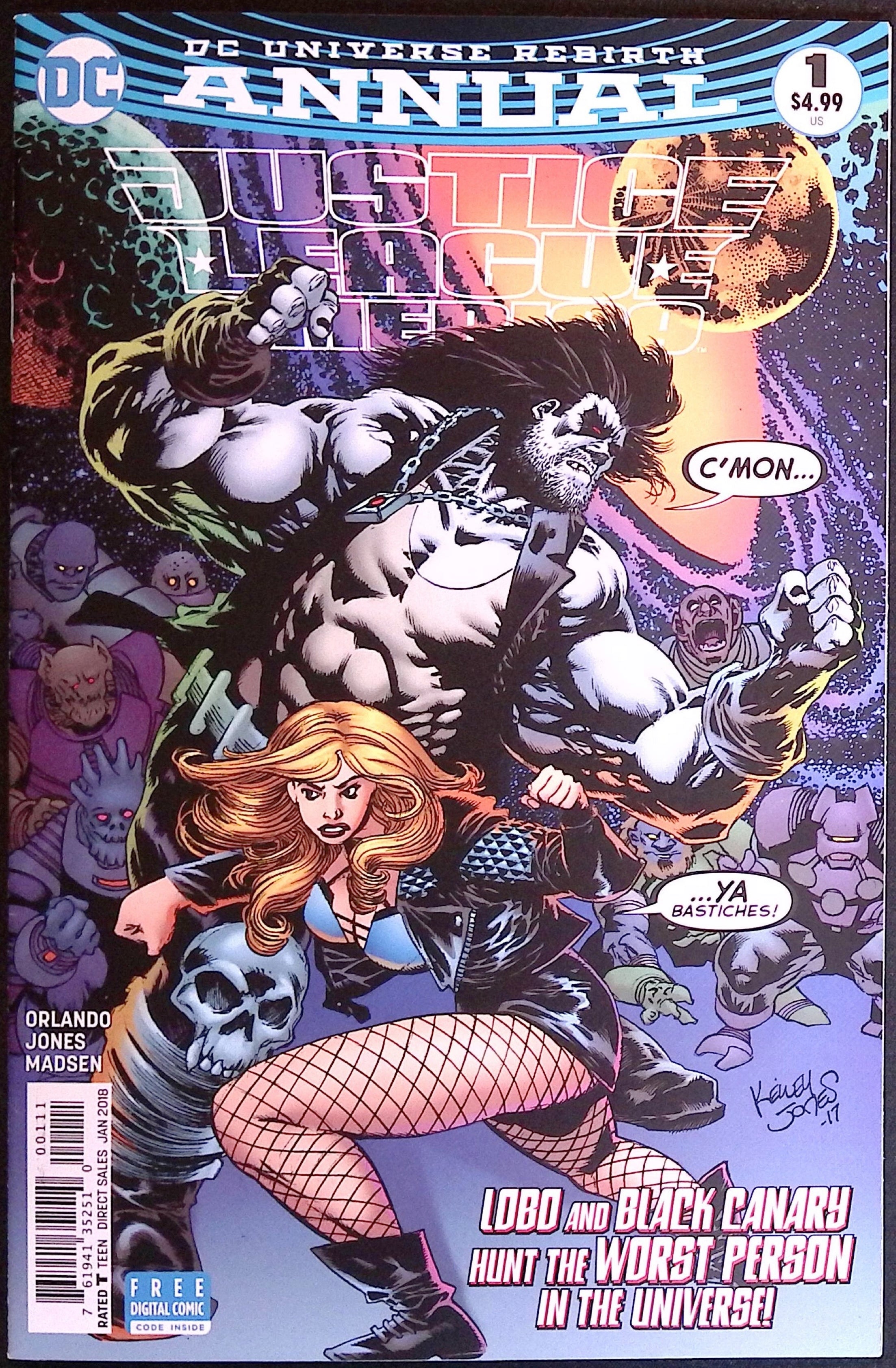 Justice League of America Annual #1 2017 NM-