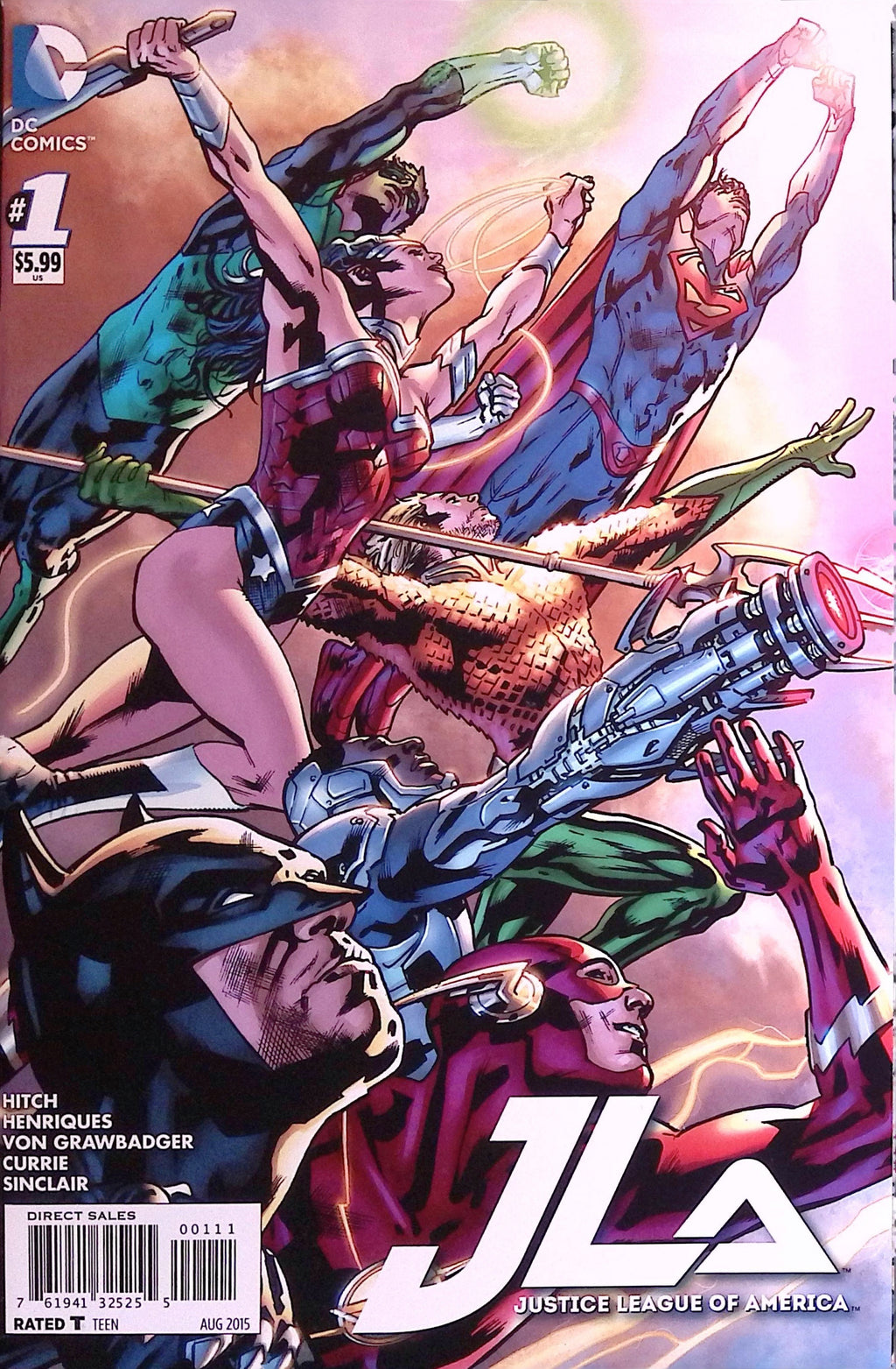 Justice League of America # 1 2015 NM-