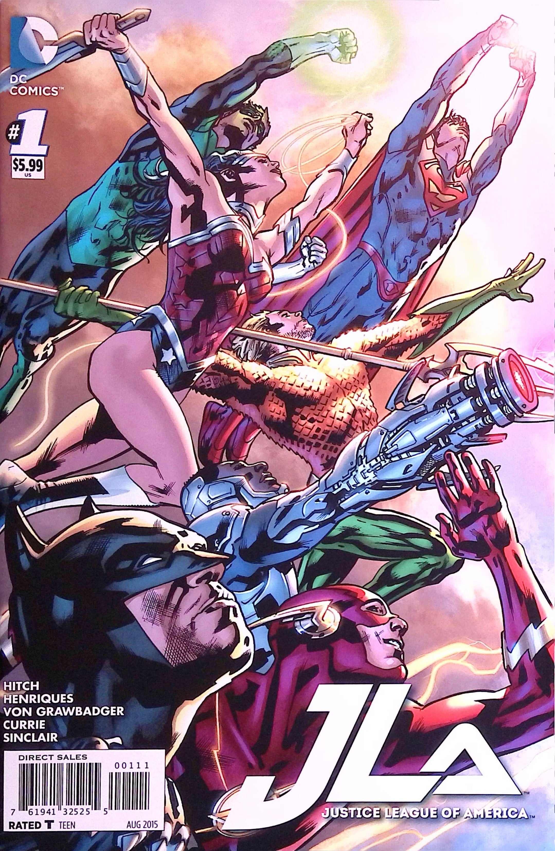 Justice League of America # 1 2015 NM