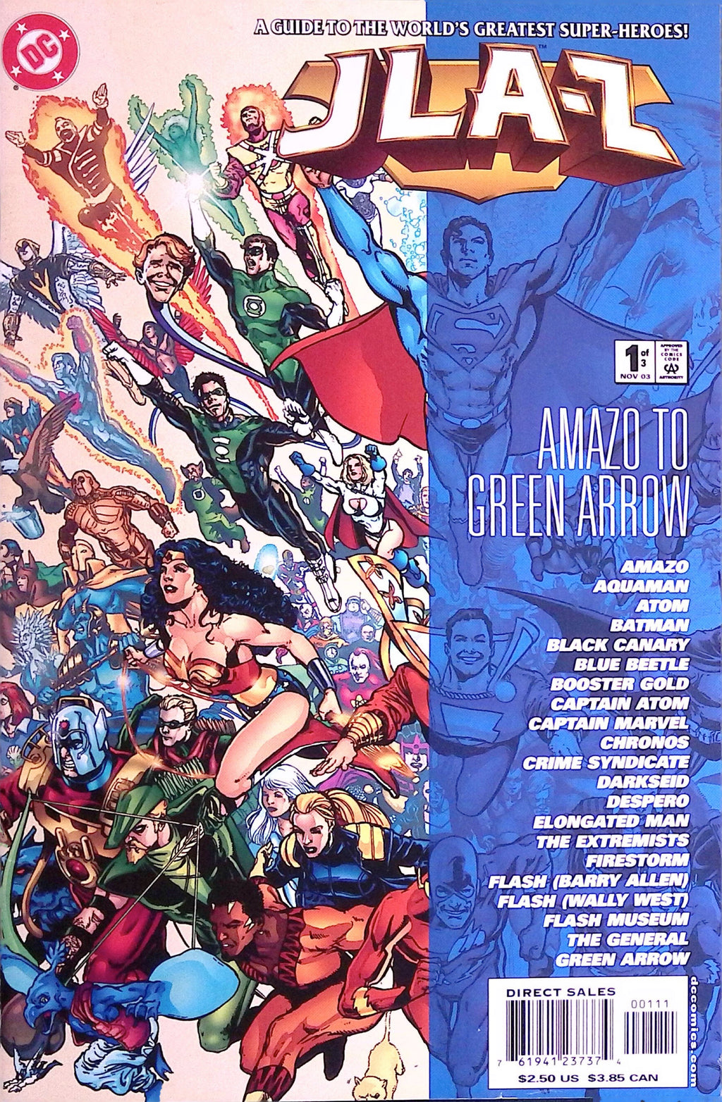 JLA-Z # 1 2003 VF/NM