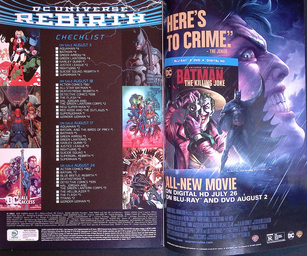 Justice League # 1 2016 NM-