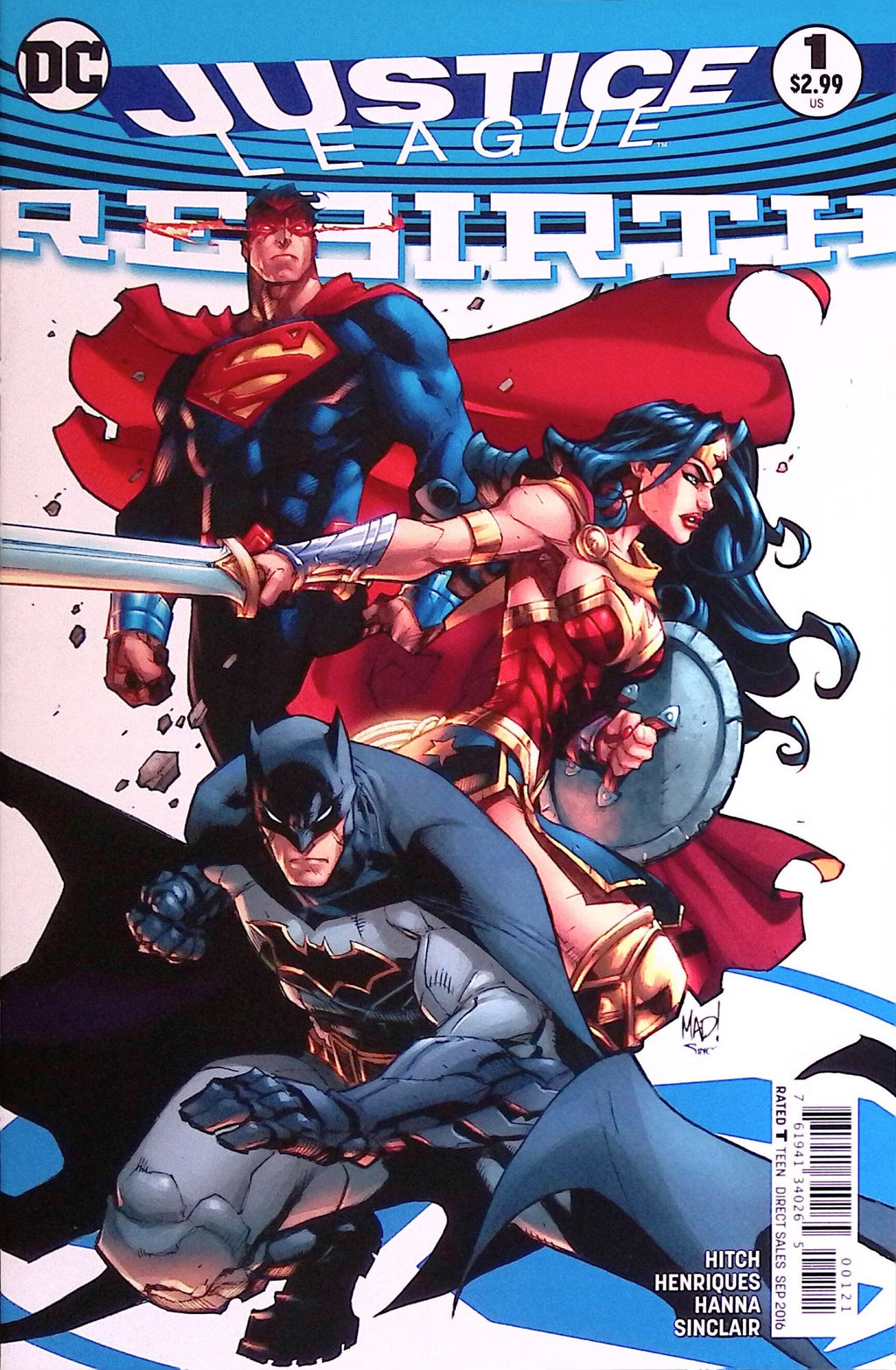 Justice League # 1 2016 NM-