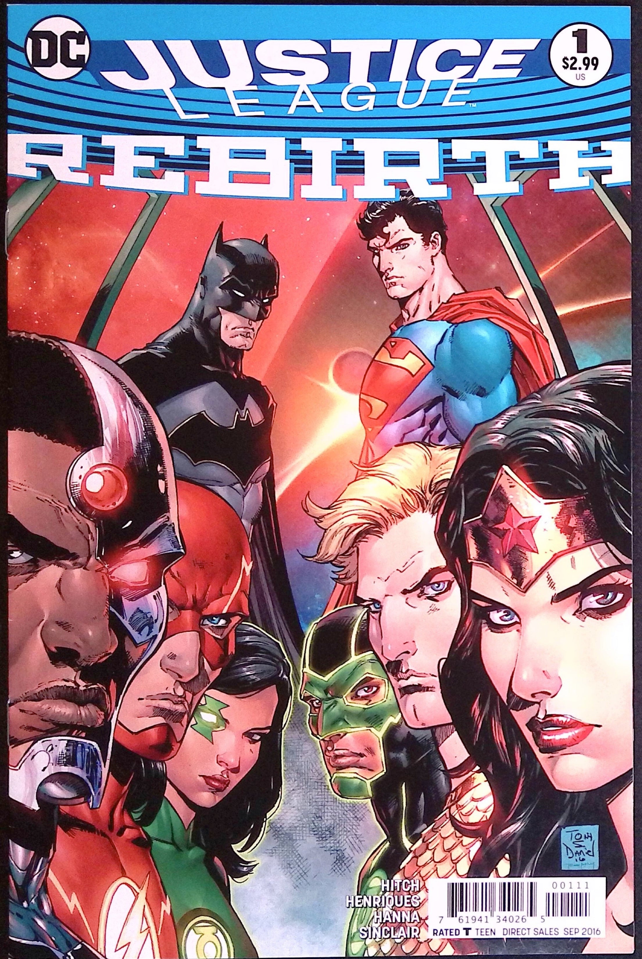 Justice League # 1 2016 VF/NM