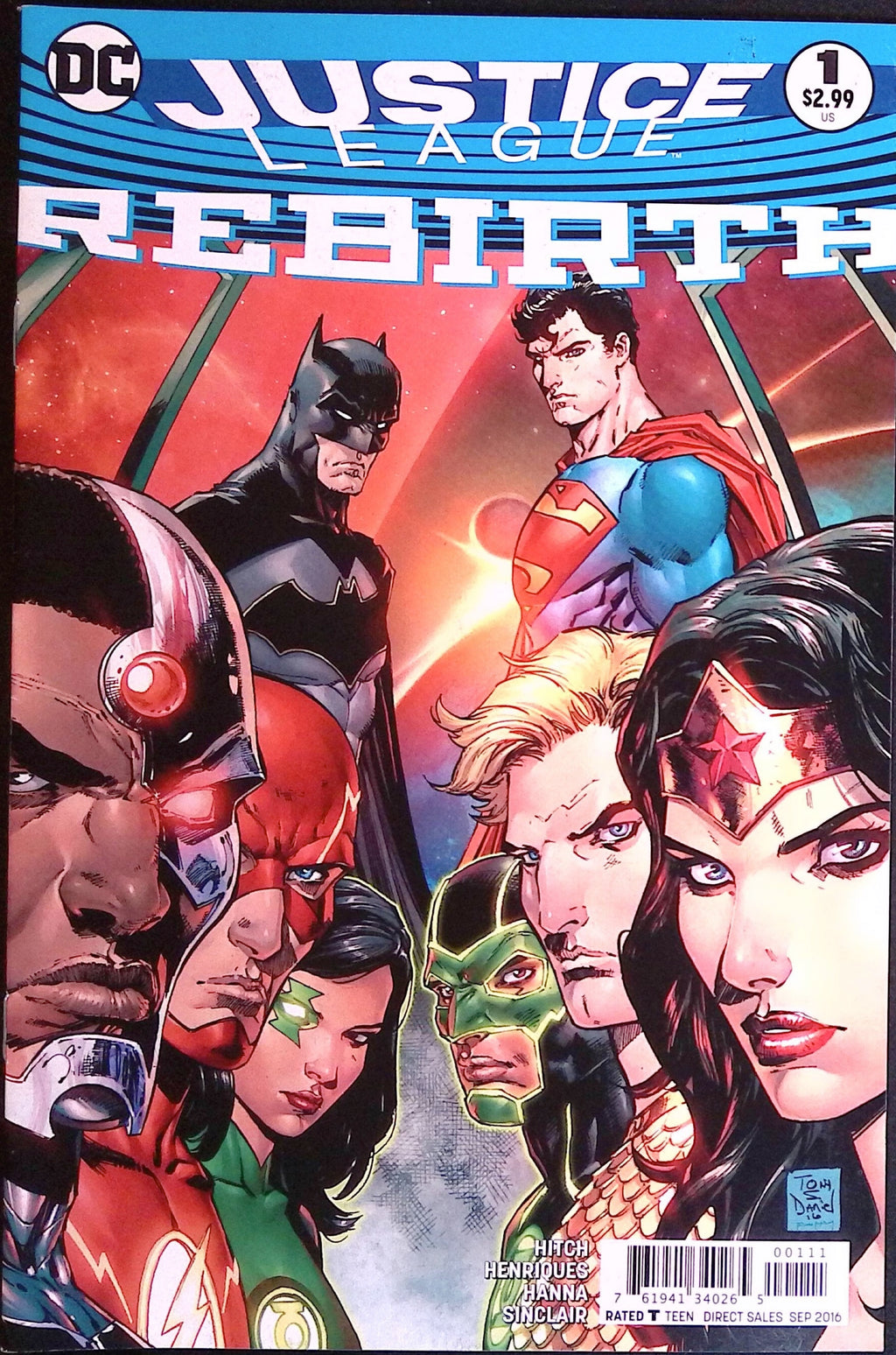 Justice League # 1 2016 VF/NM