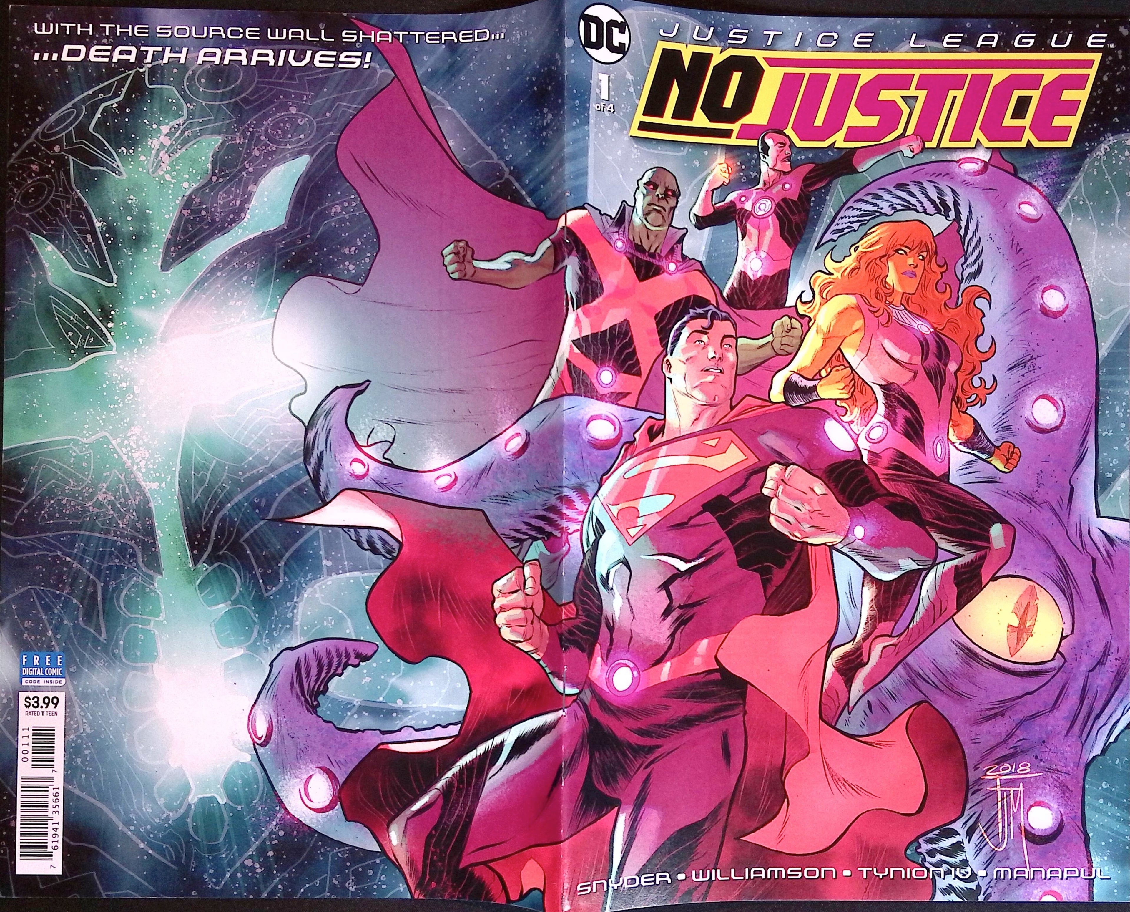 Justice League: No Justice # 1 2018 NM-