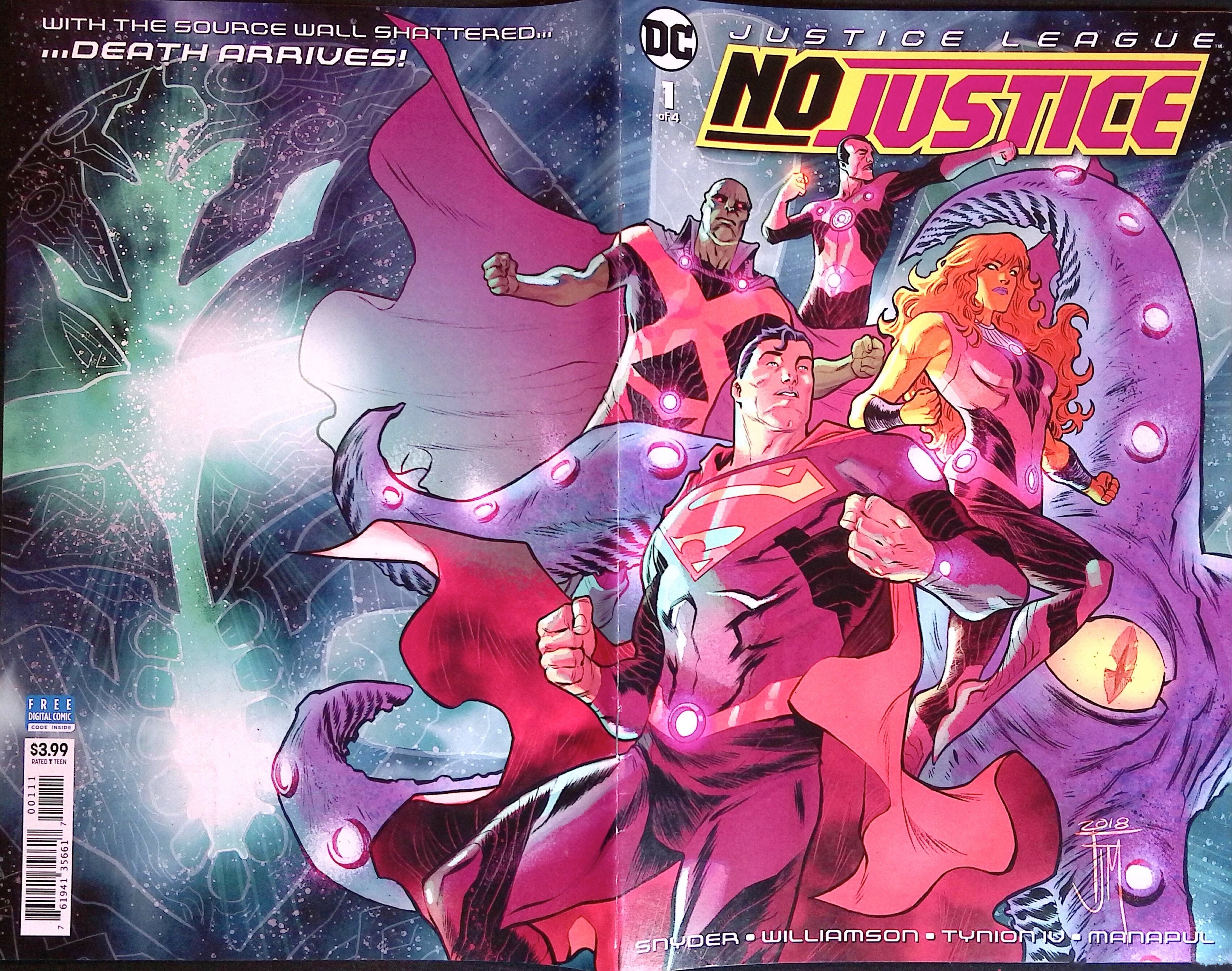 Justice League: No Justice # 1 2018 VF/NM