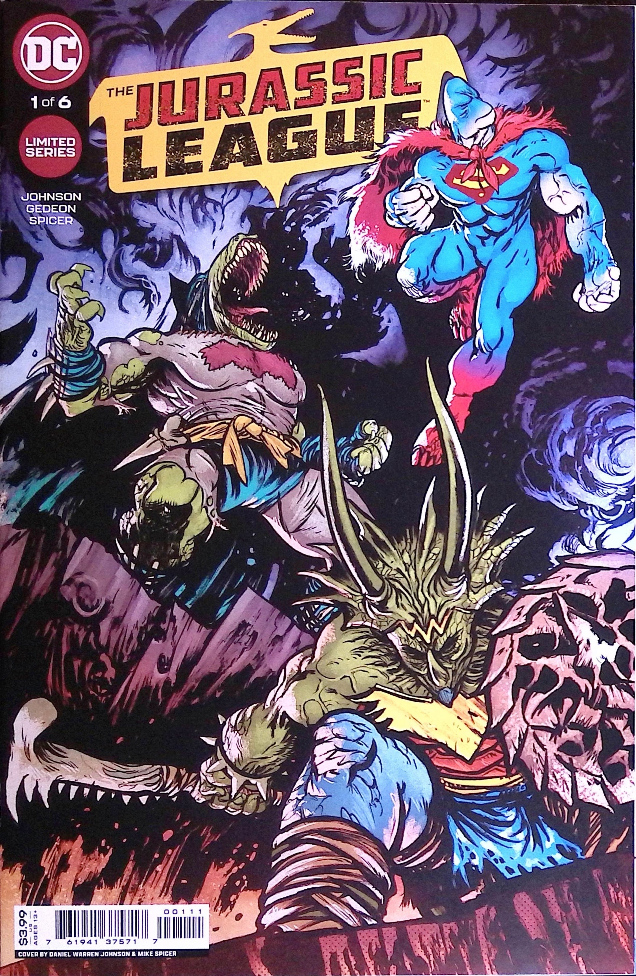 The Jurassic League # 1 2022 NM-