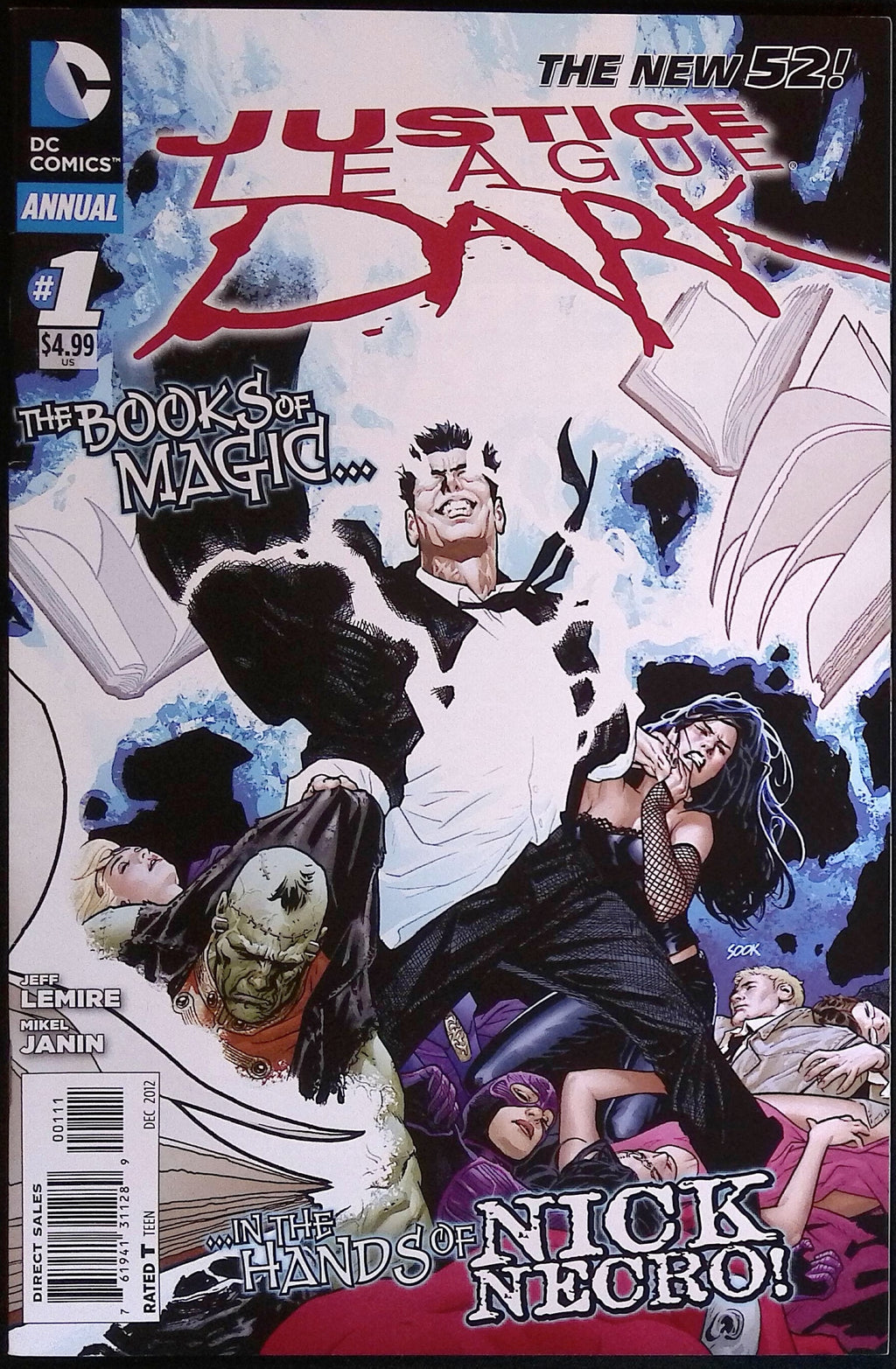 Justice League Dark Annual # 1 2012 NM-