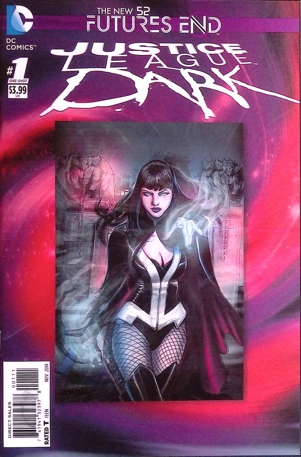 Justice League Dark: Futures End # 1 3D Lenticular Cover 2014 VF/NM