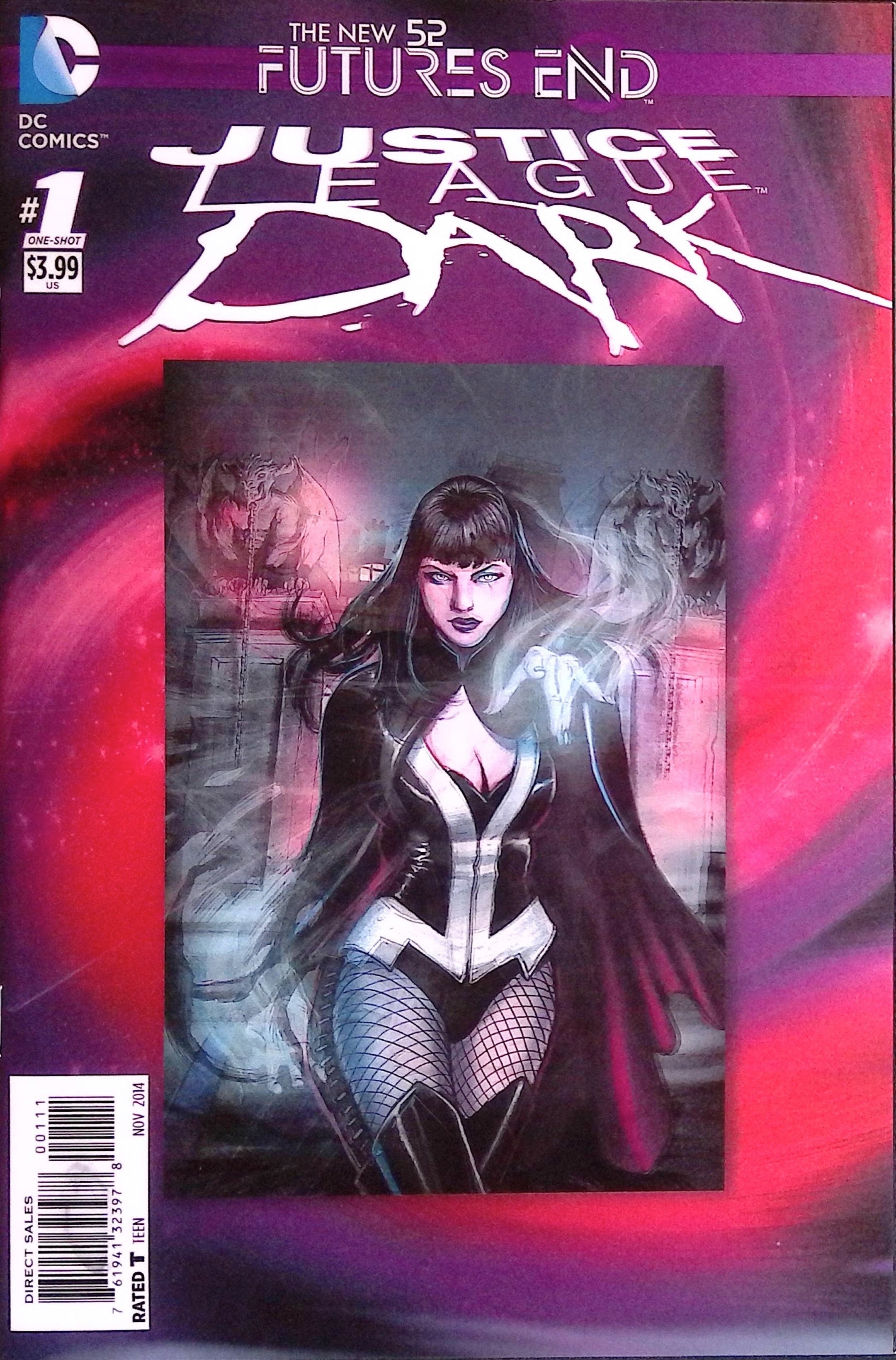 Justice League Dark: Futures End # 1 3D Lenticular Cover 2014 VF/NM