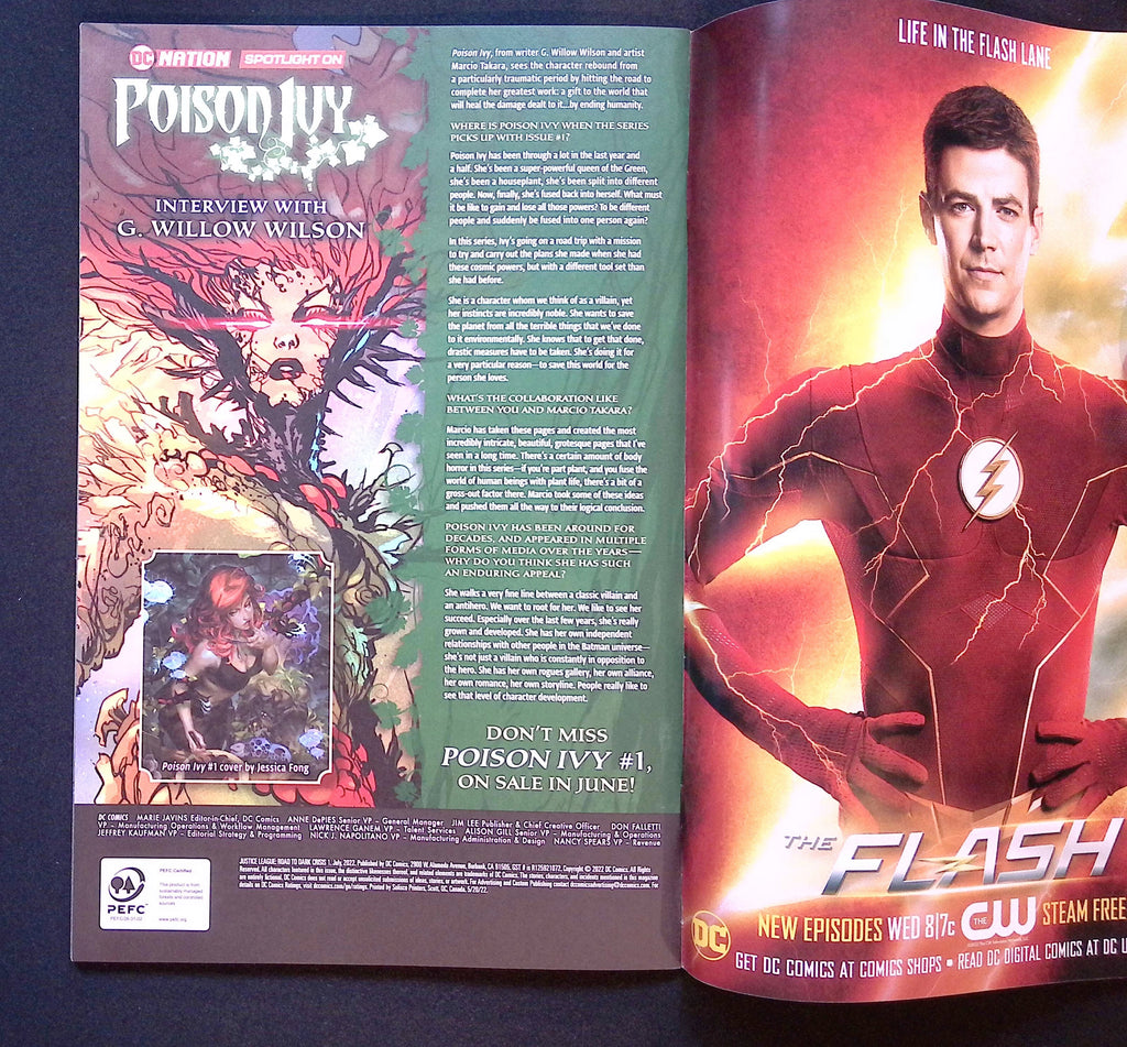 Justice League: Road to Dark Crisis # 1 2022 NM-
