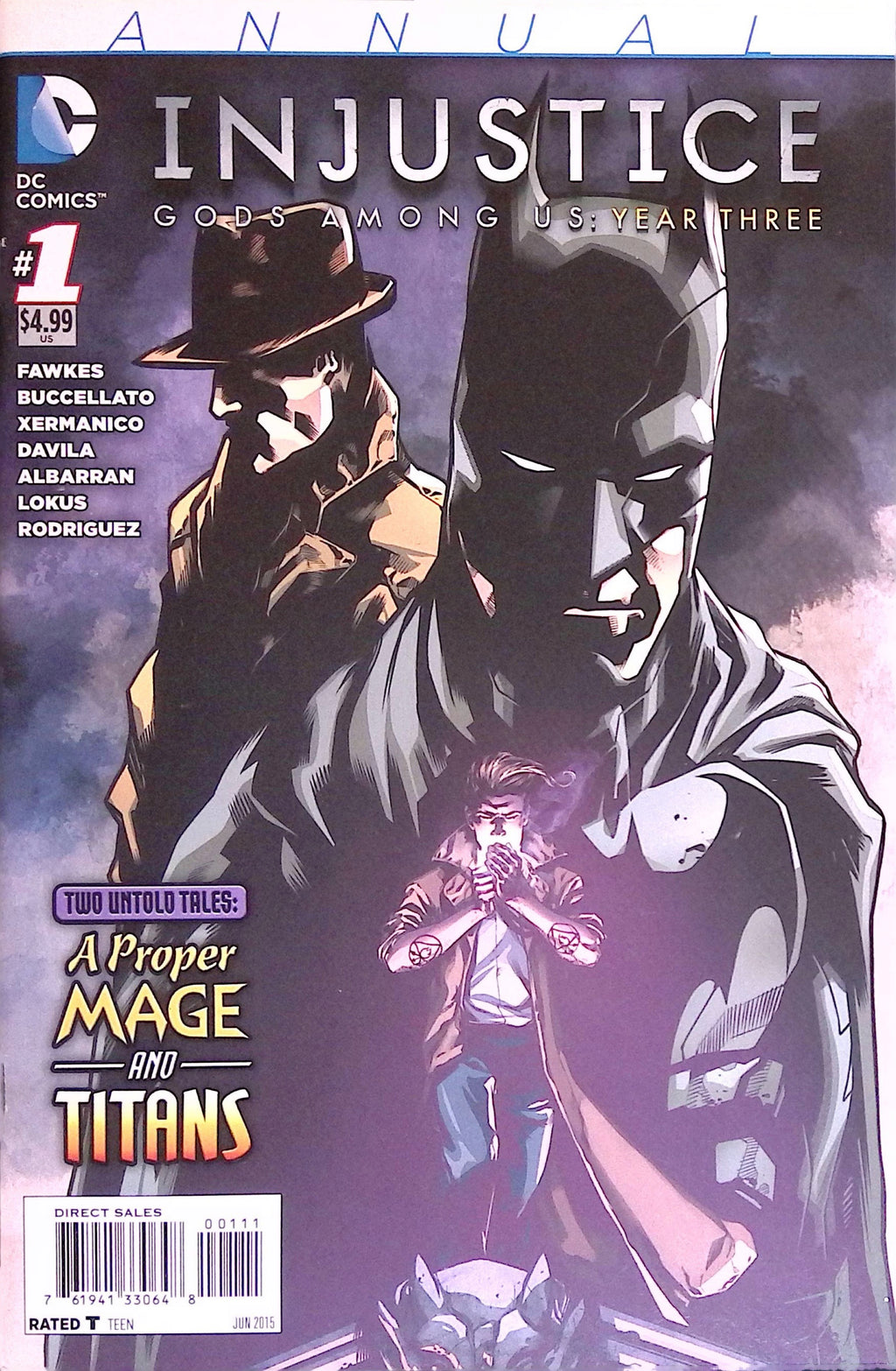 Injustice: Gods Among Us Year Three Annual # 1 2015 VF/NM