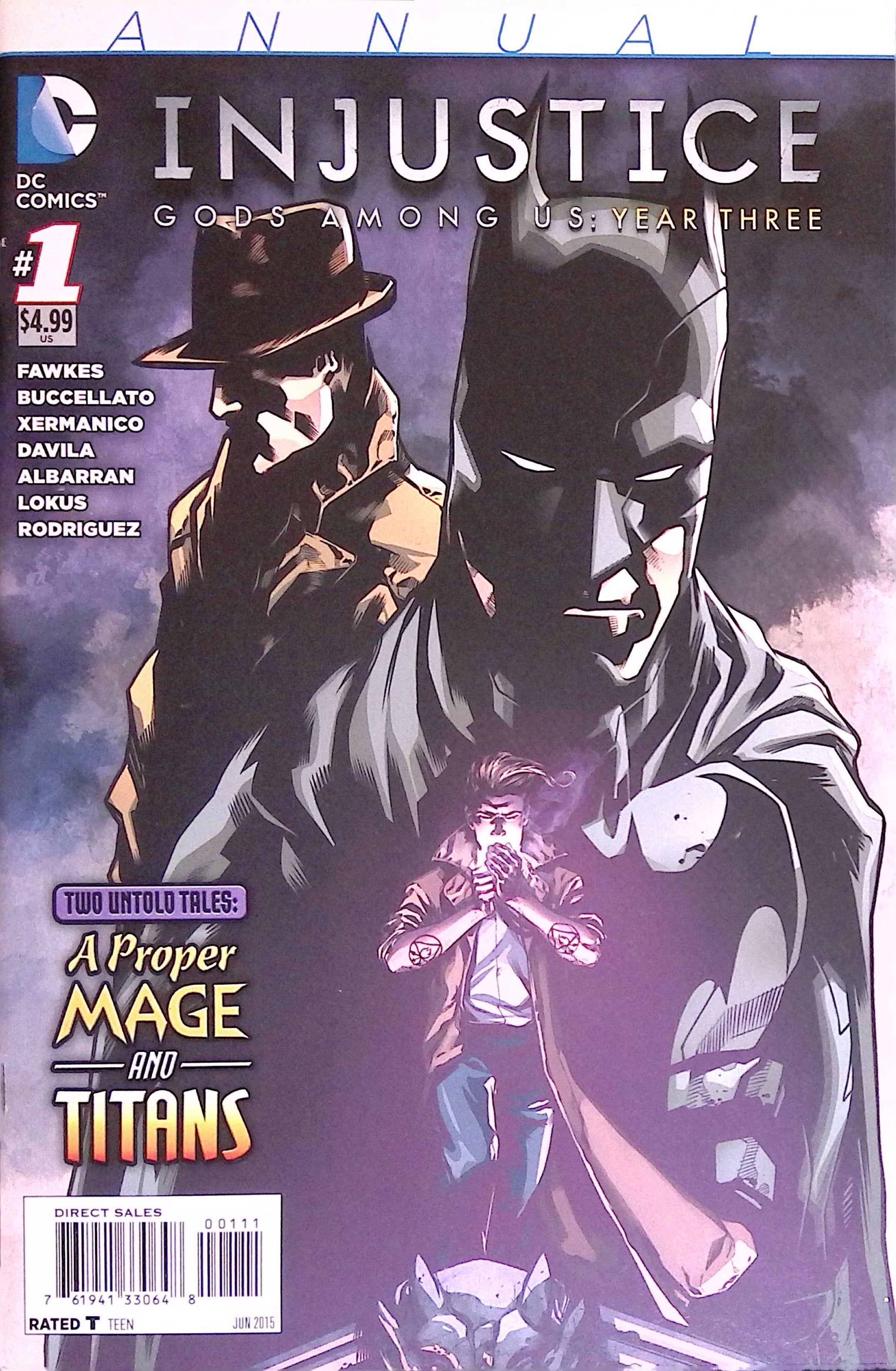 Injustice: Gods Among Us Year Three Annual # 1 2015 VF/NM