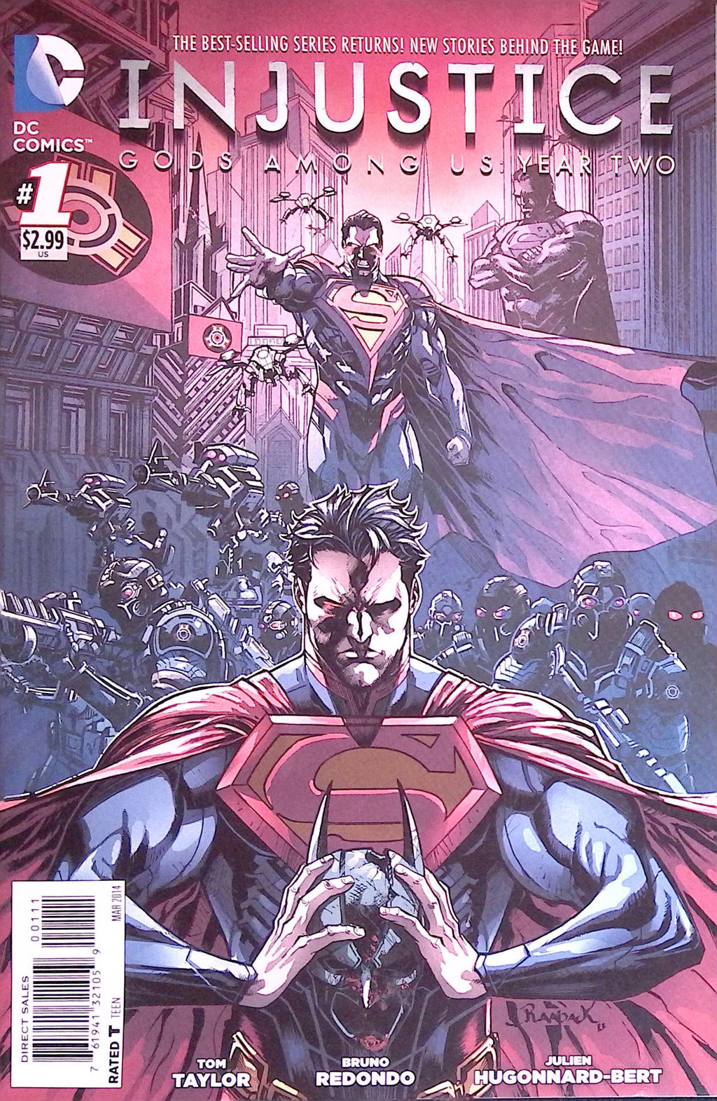 Injustice: Gods Among Us Year Two # 1 2014 NM-