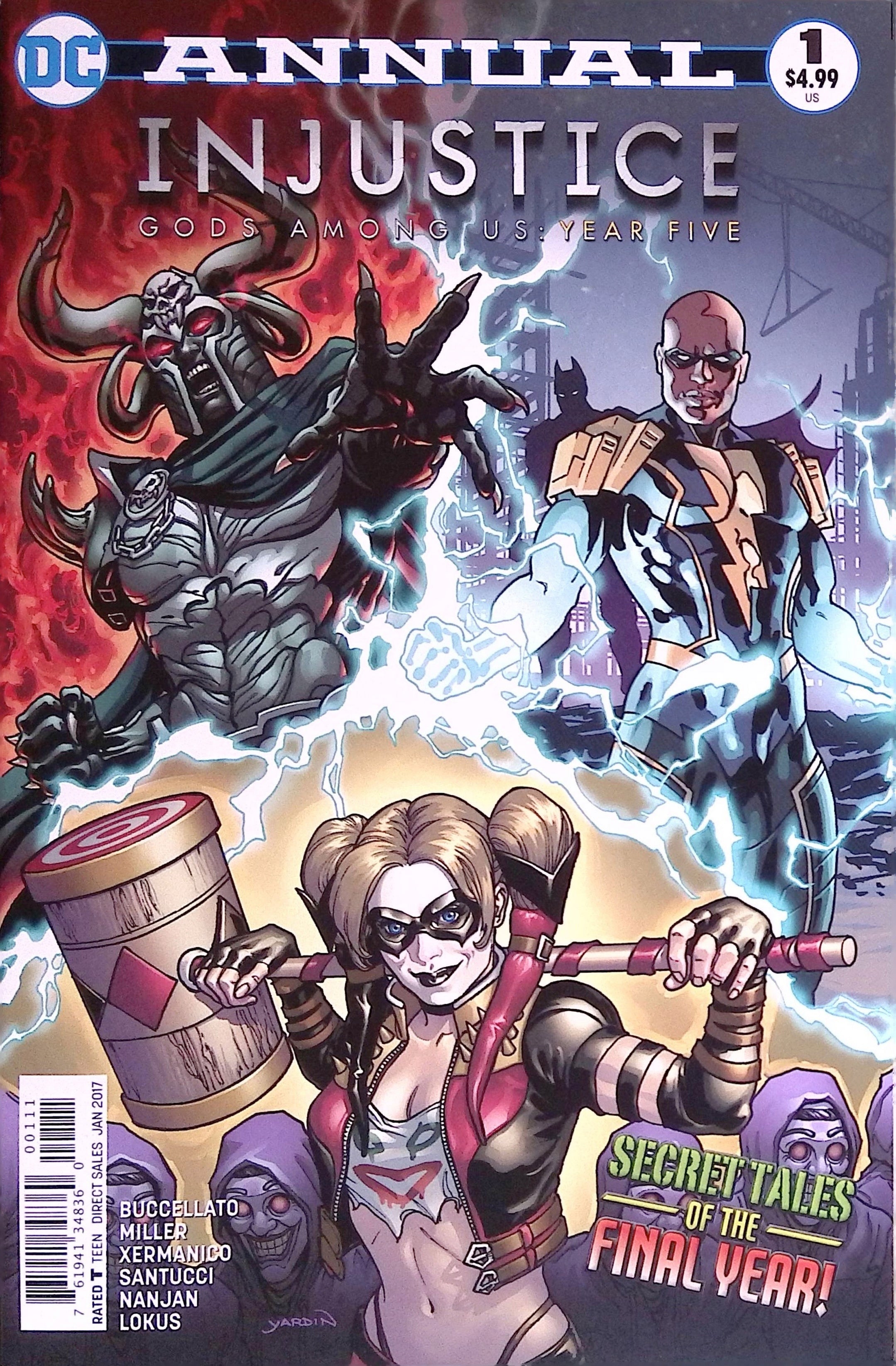 Injustice: Gods Among Us Year Five Annual #1 2016 NM-