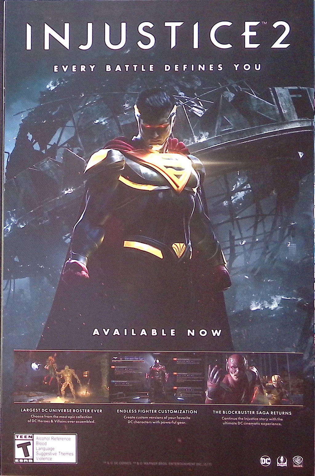 Injustice 2 # 1 2017 NM-